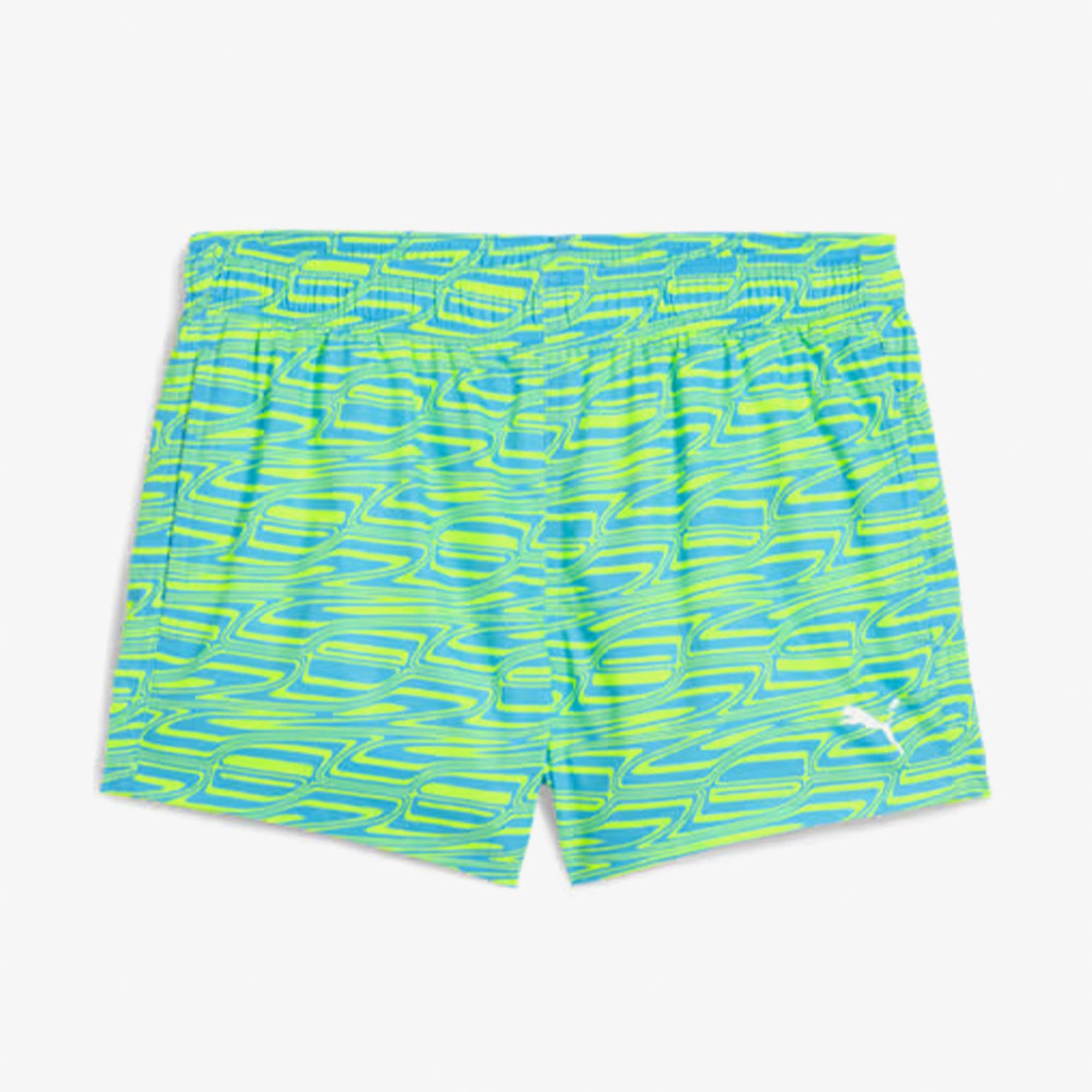 Puma Swim Formstrip Erkek Yeşil Deniz Şortu