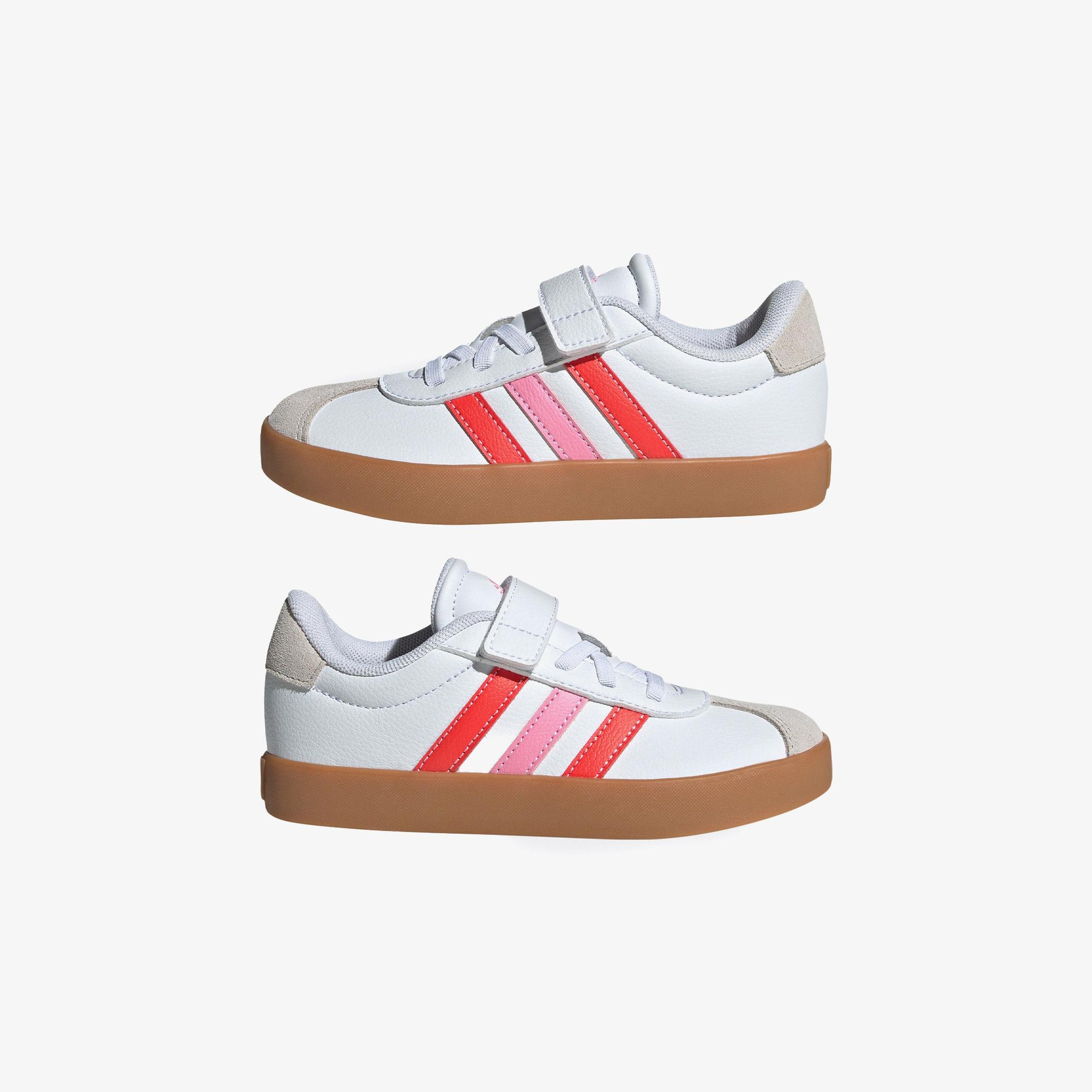 adidas VL Court 3.0 Skateboarding Çocuk Beyaz Spor Ayakkabı