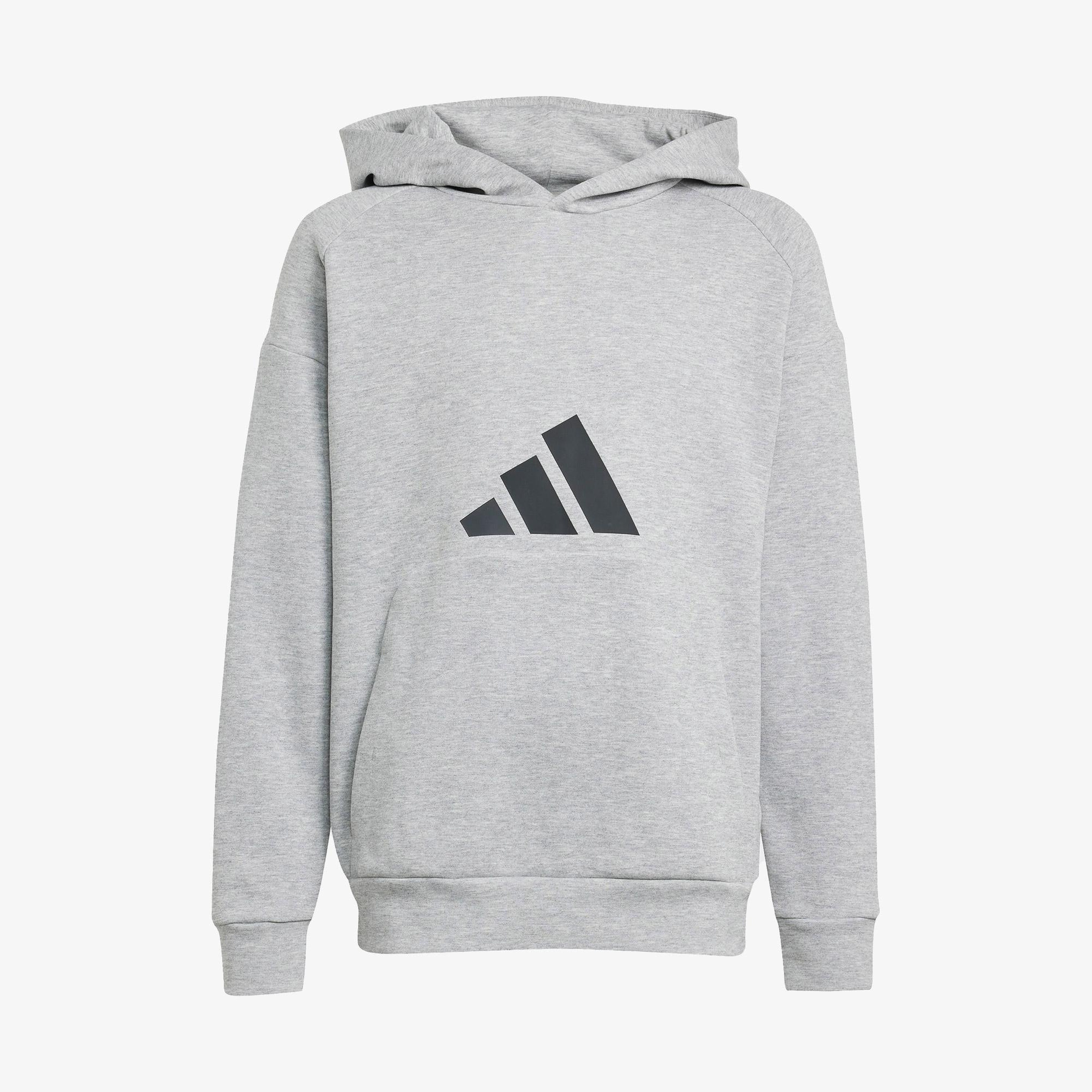 adidas Future Icons Logo Çocuk Gri Swearshirt