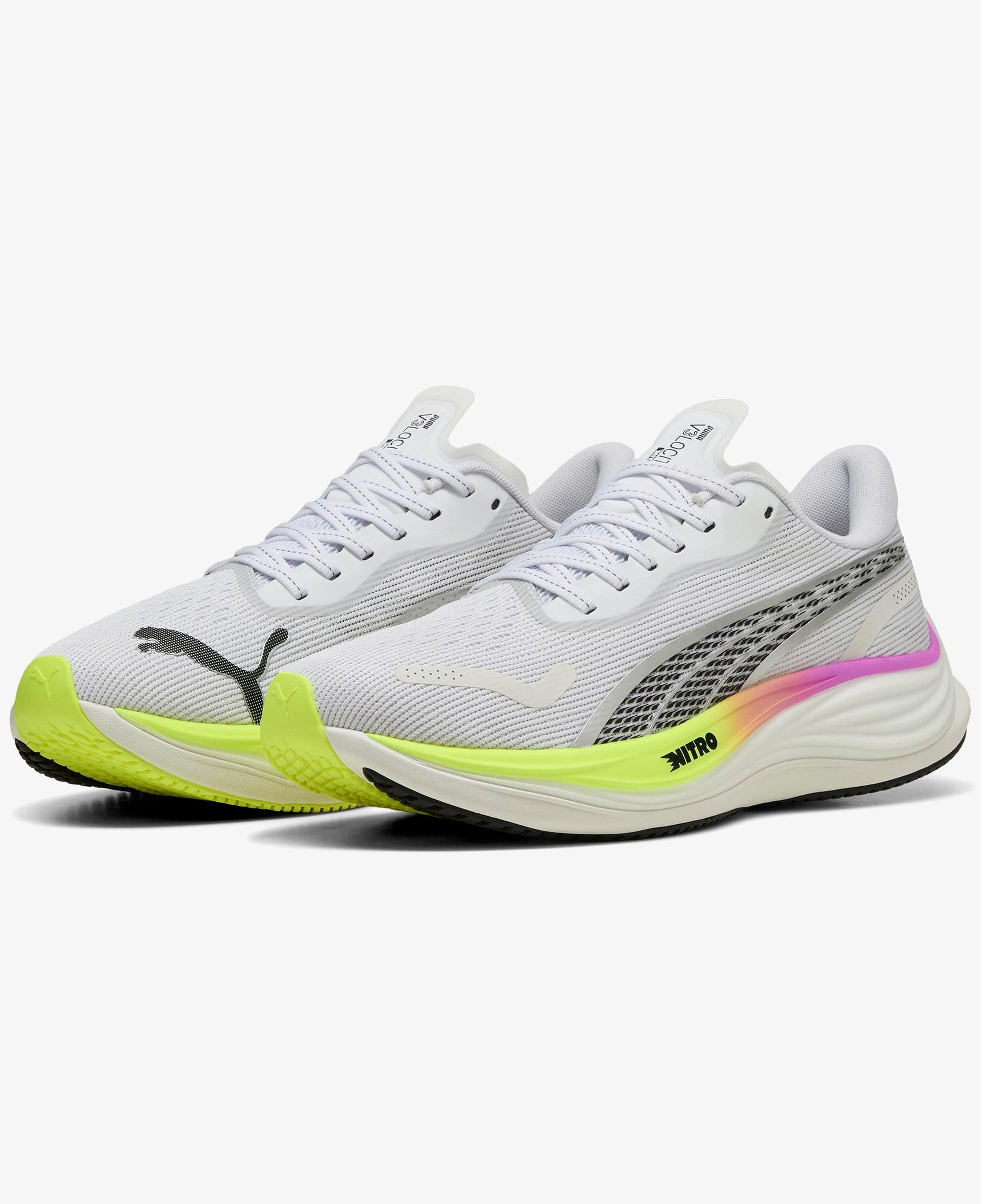 Puma Velocity Nitro 3 Erkek Beyaz Koşu Ayakkabısı
