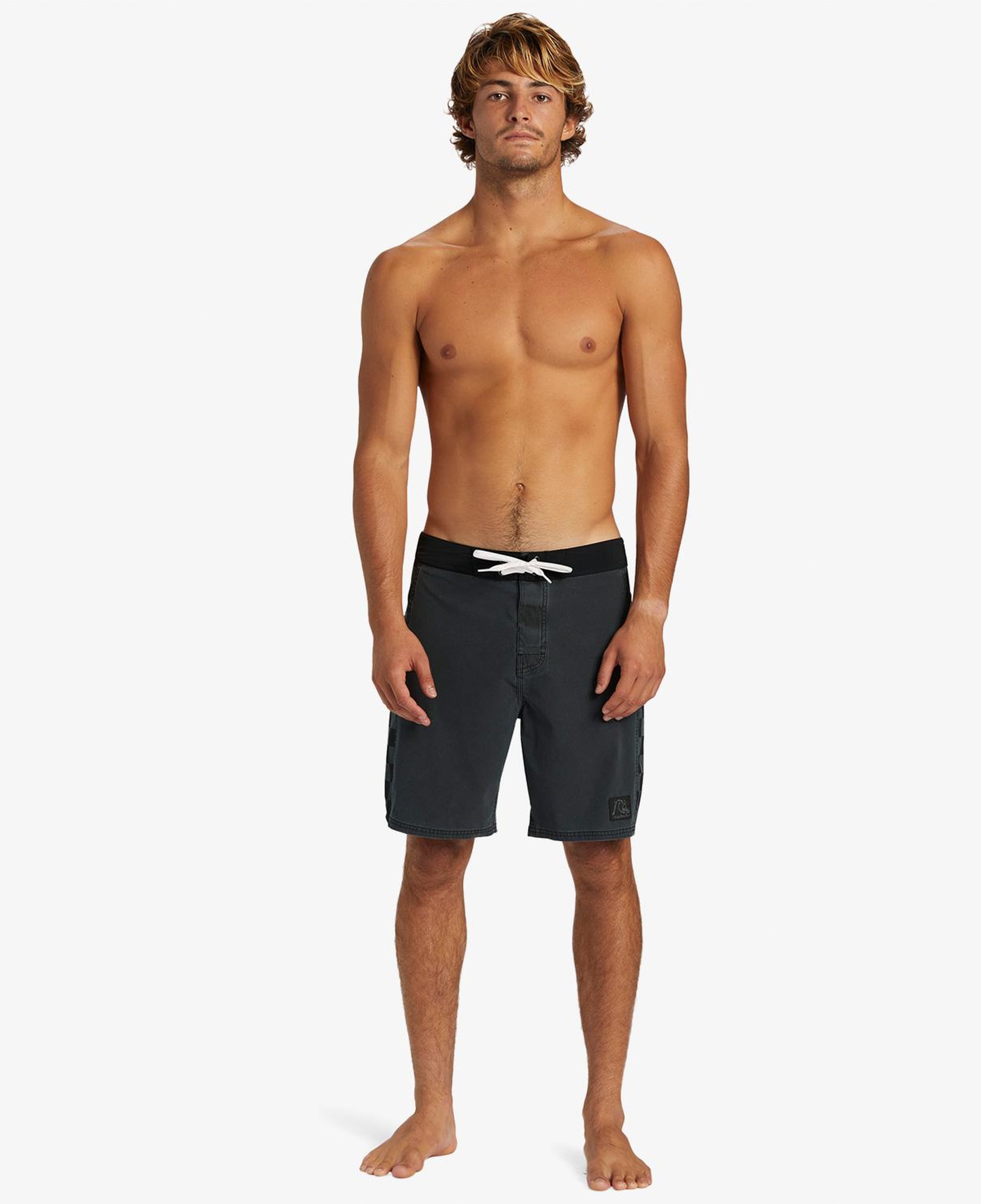 Quiksilver Original Arch Hempstrep 18 Erkek Gri Deniz Şortu