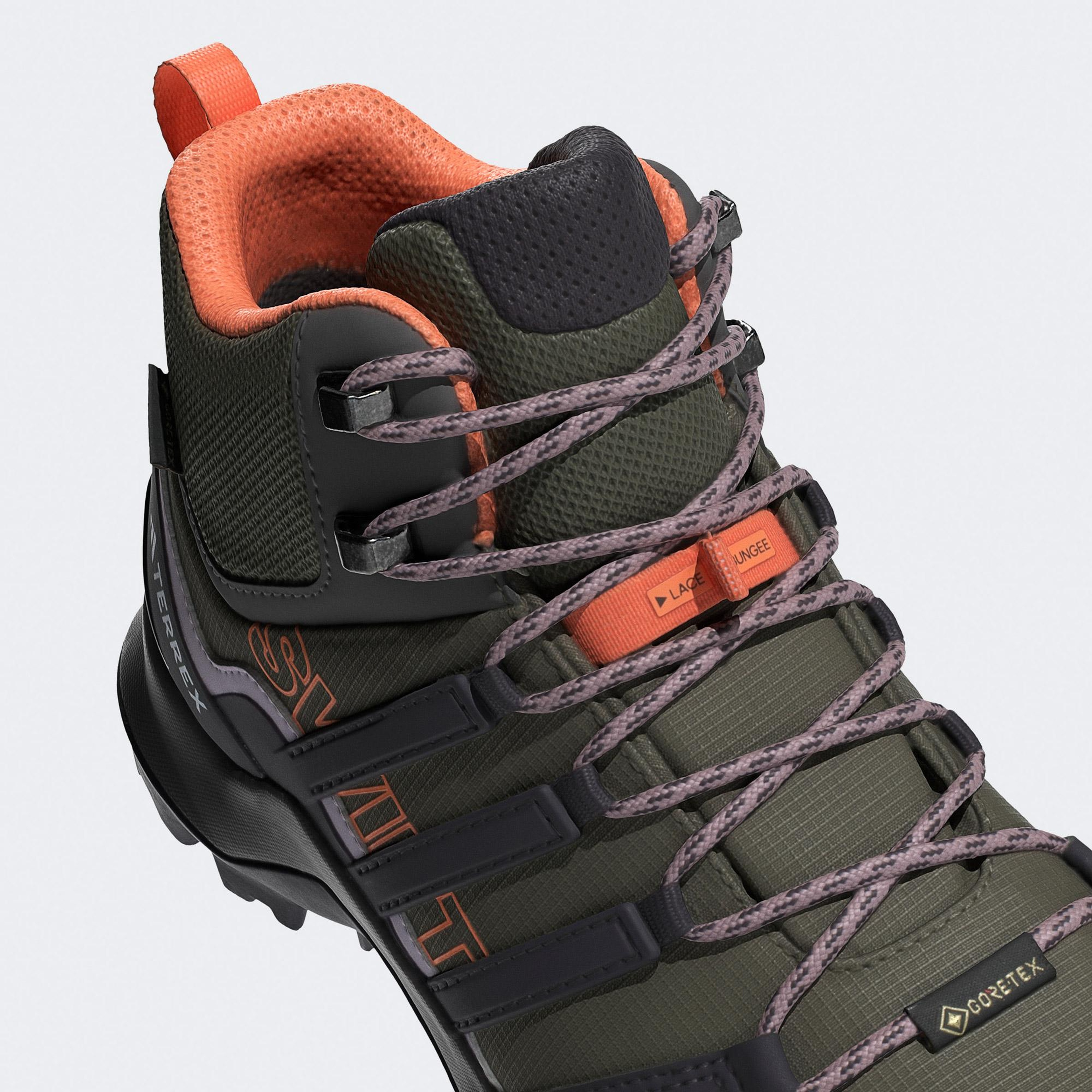adidas Terrex Swift R2 Mid Kadın Yeşil Outdoor Ayakkabı