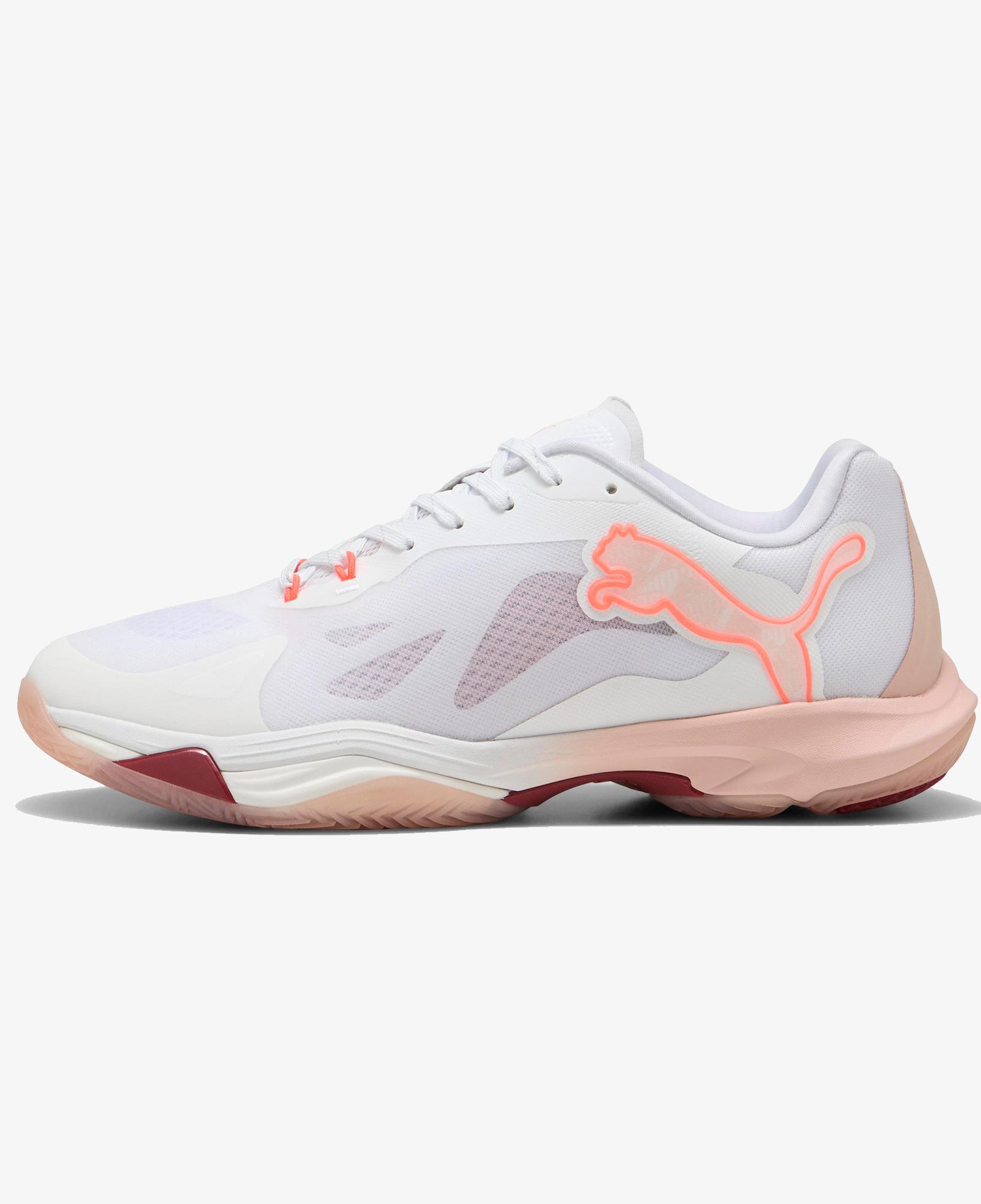 Puma Vantage Nitro W+ Kadın Beyaz Voleybol Ayakkabısı