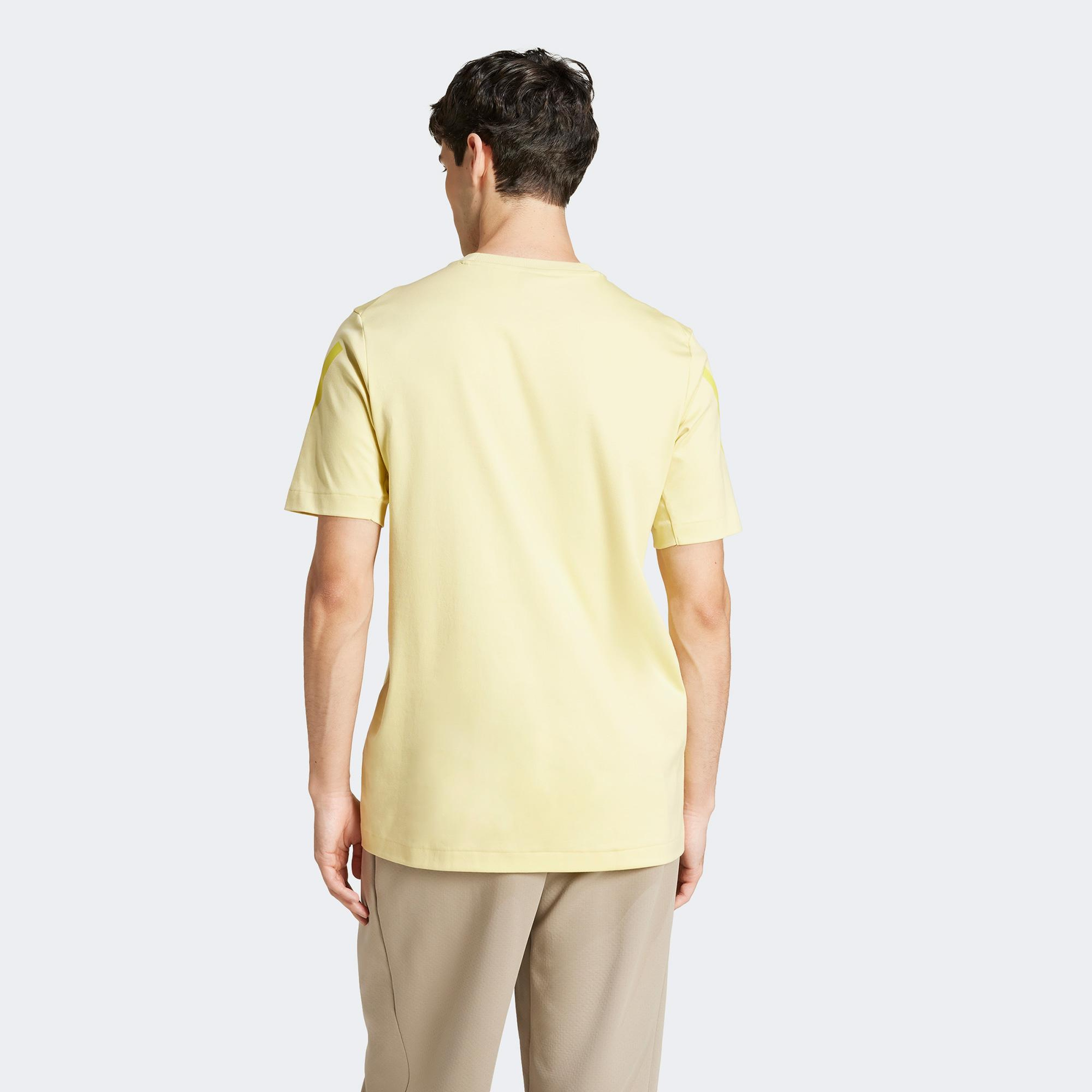 adidas Z.N.E. Erkek Sarı T-Shirt