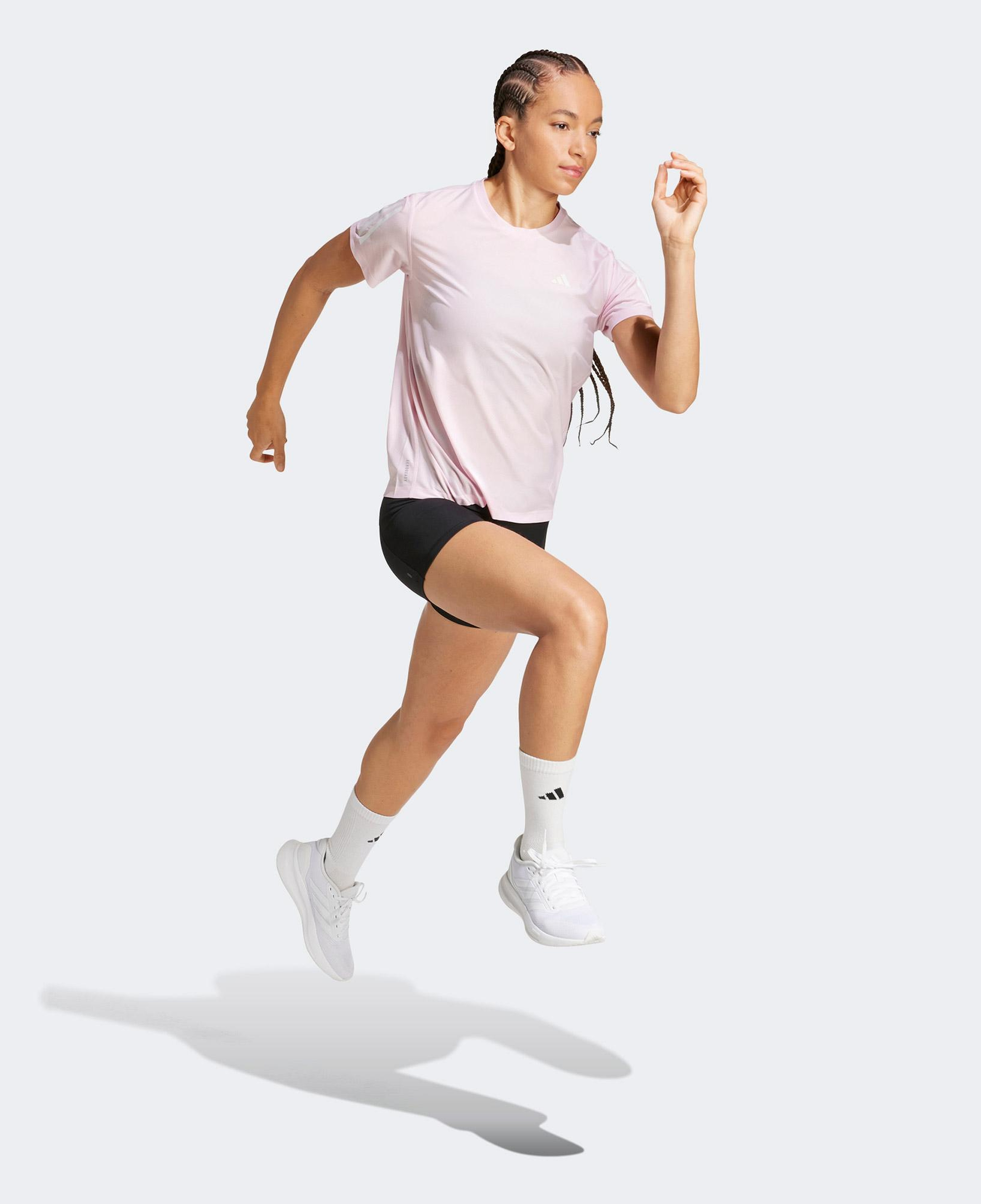 adidas Own The Run Kadın Pembe Koşu T-Shirt