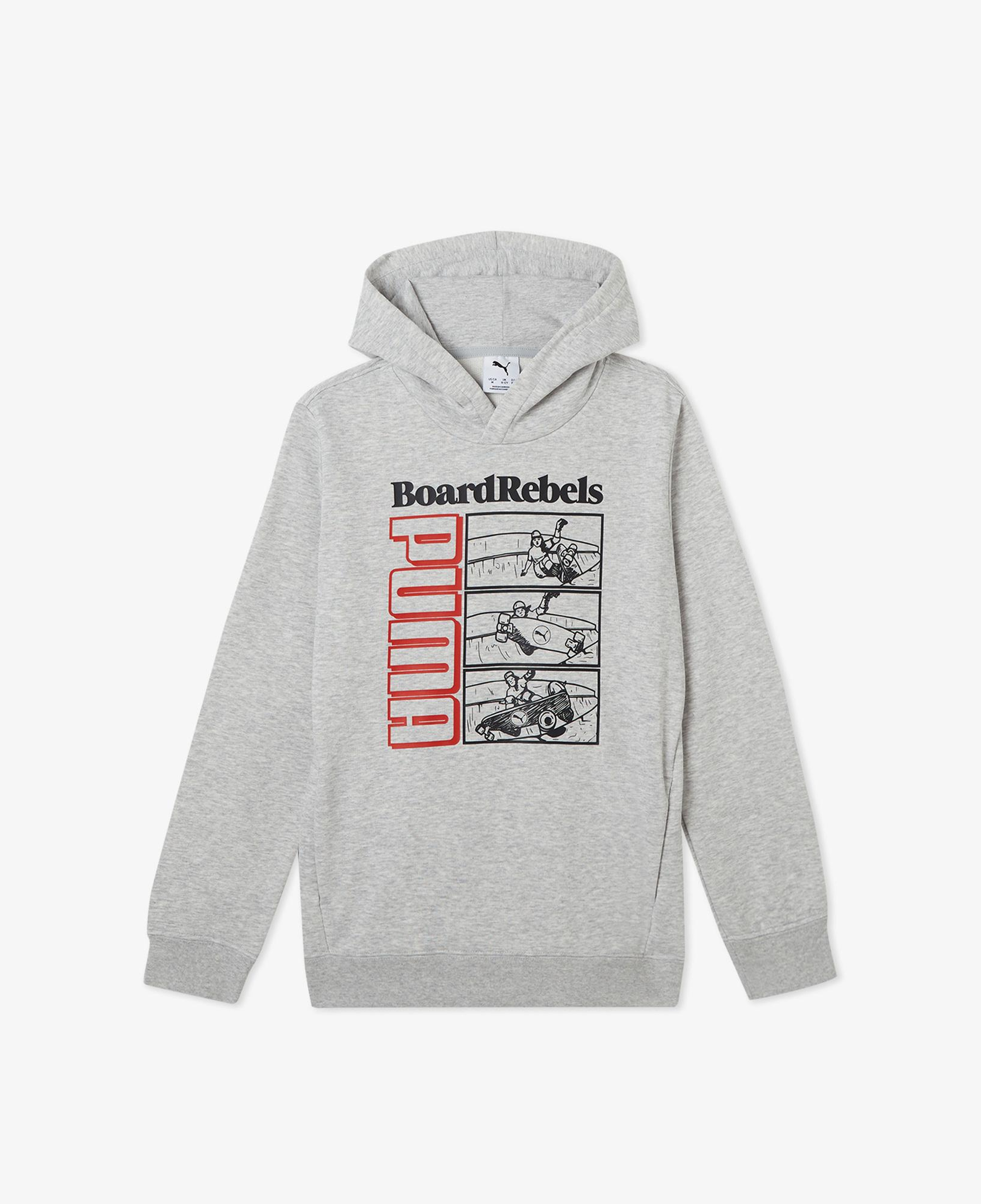 Puma Mid90S Çocuk Gri Sweatshirt