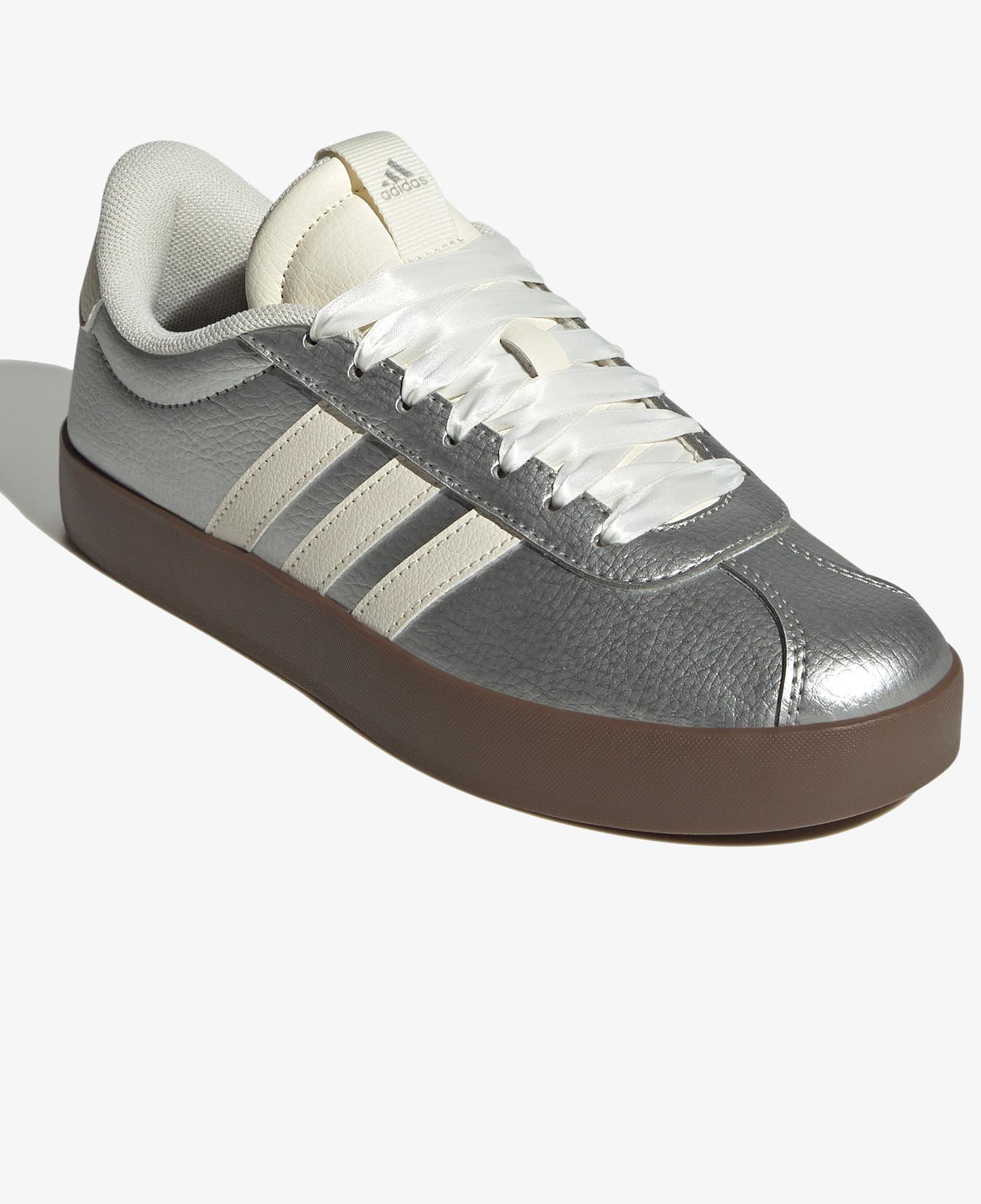 adidas VL Court 3.0 Kadın Gri Spor Ayakkabı