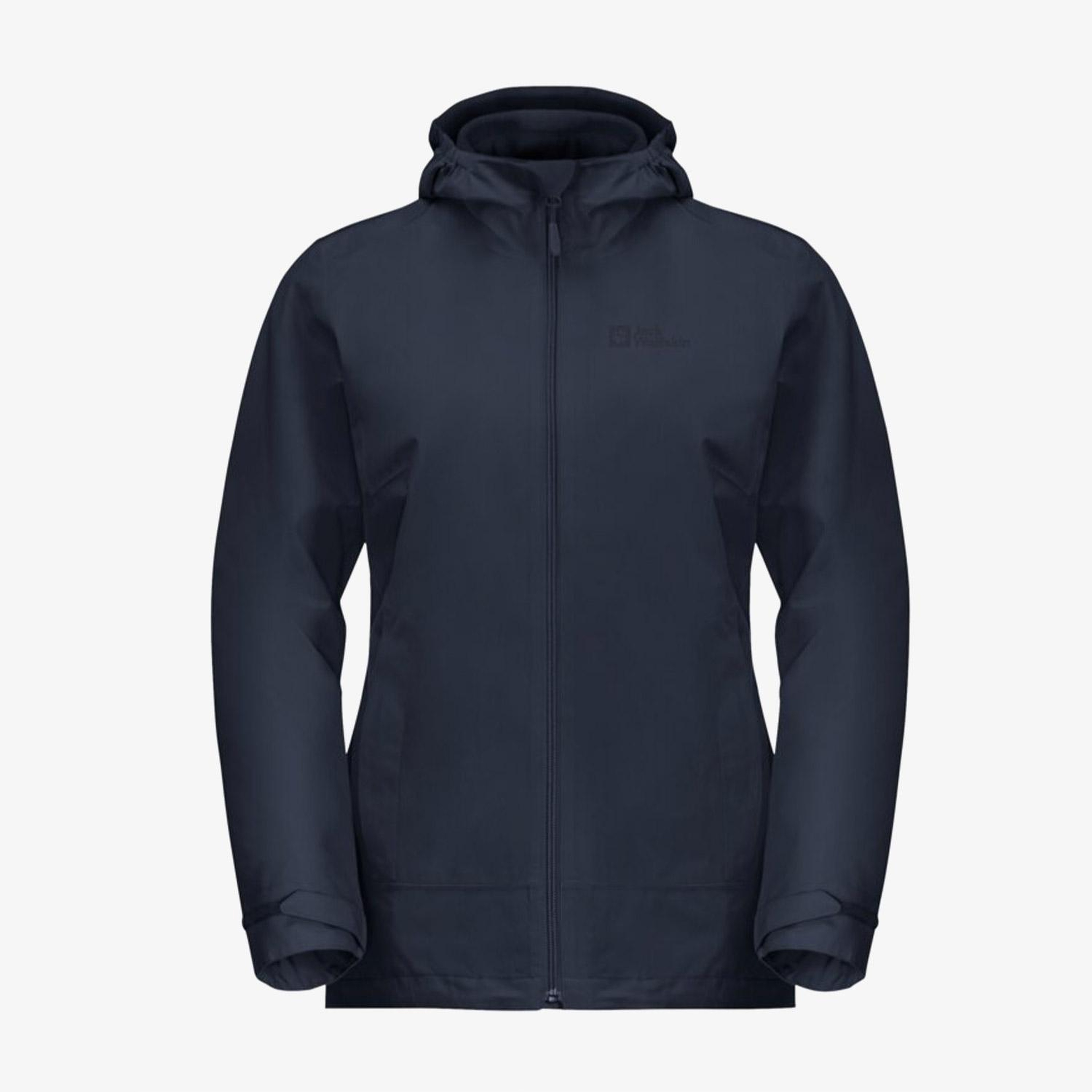 Jack Wolfskin Moonrise 3In1 Kadın Mavi Mont