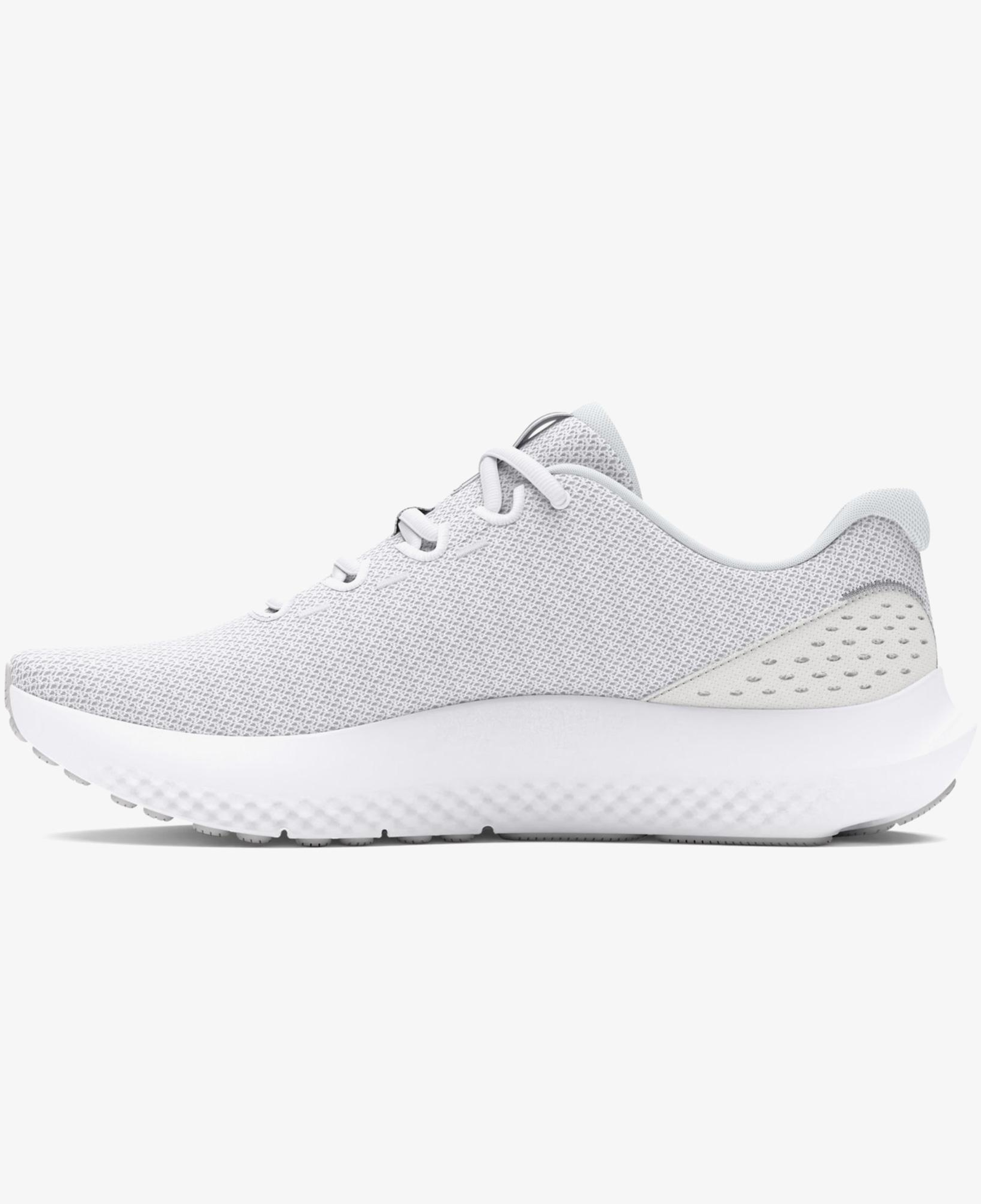 Under Armour Charged Surge 4 Kadın Beyaz Koşu Ayakkabısı