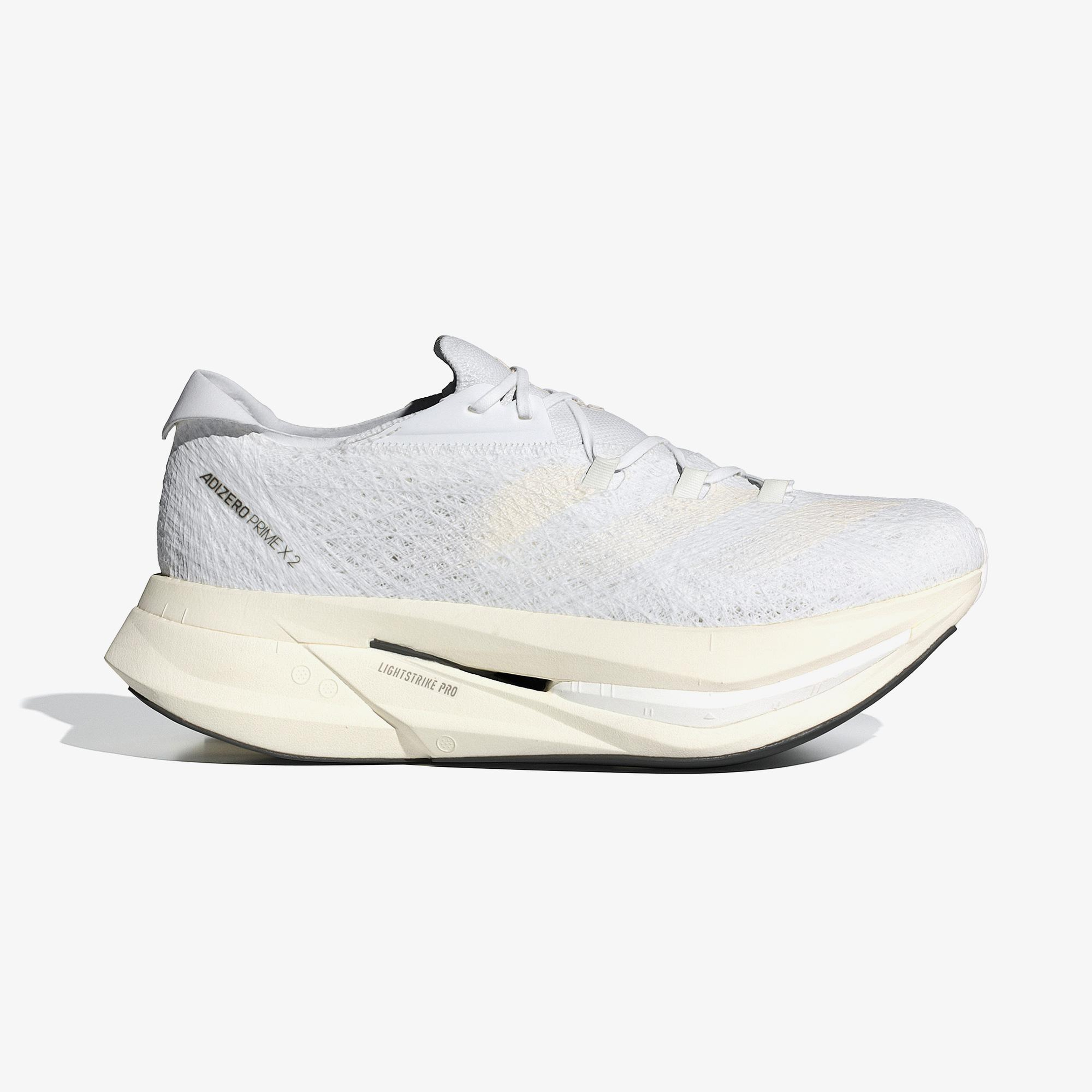 adidas Adizero Prime X 2.0 Unisex Beyaz Koşu Ayakkabısı