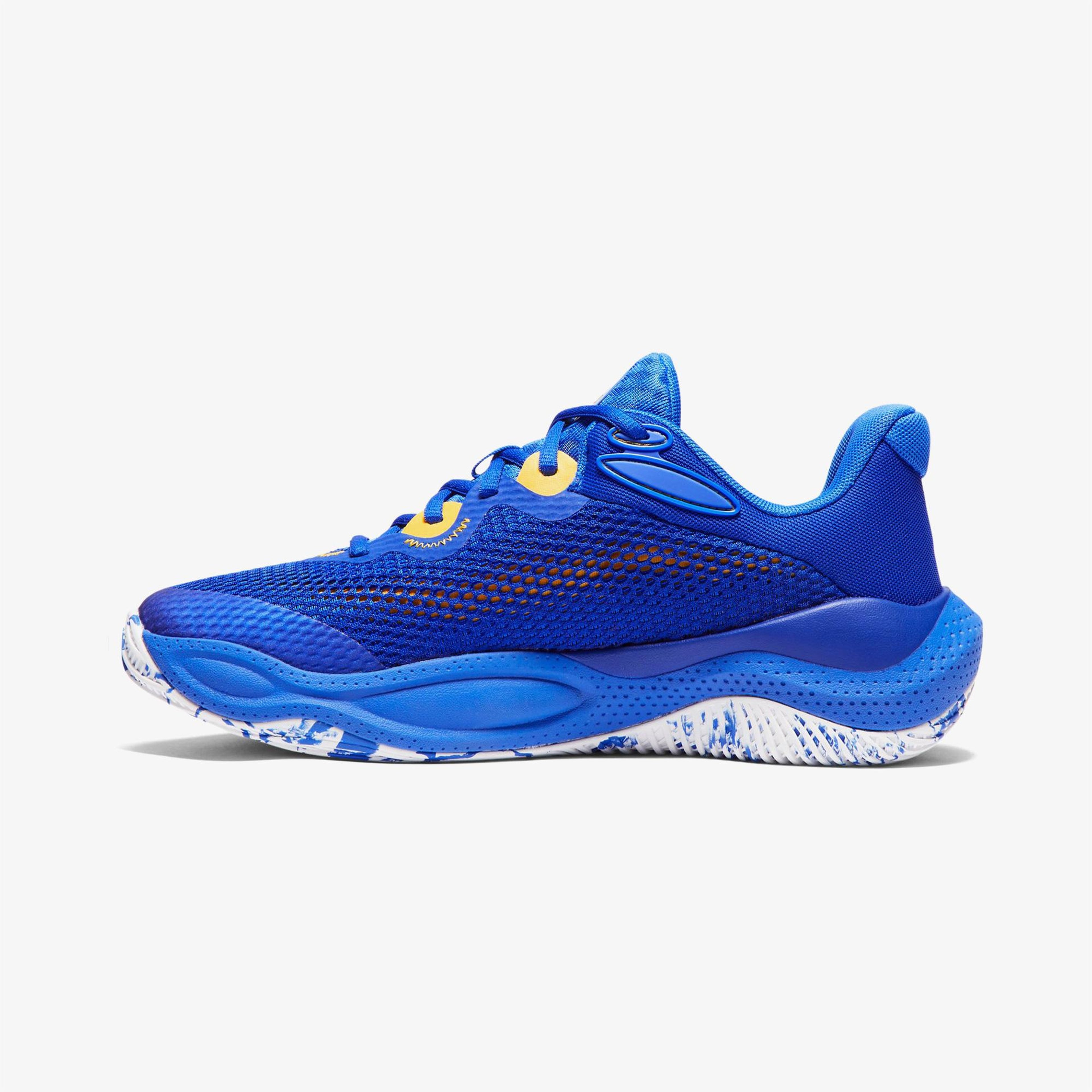 Under Armour Curry Splas 24 Erkek Mavi Basketbol Ayakkabısı