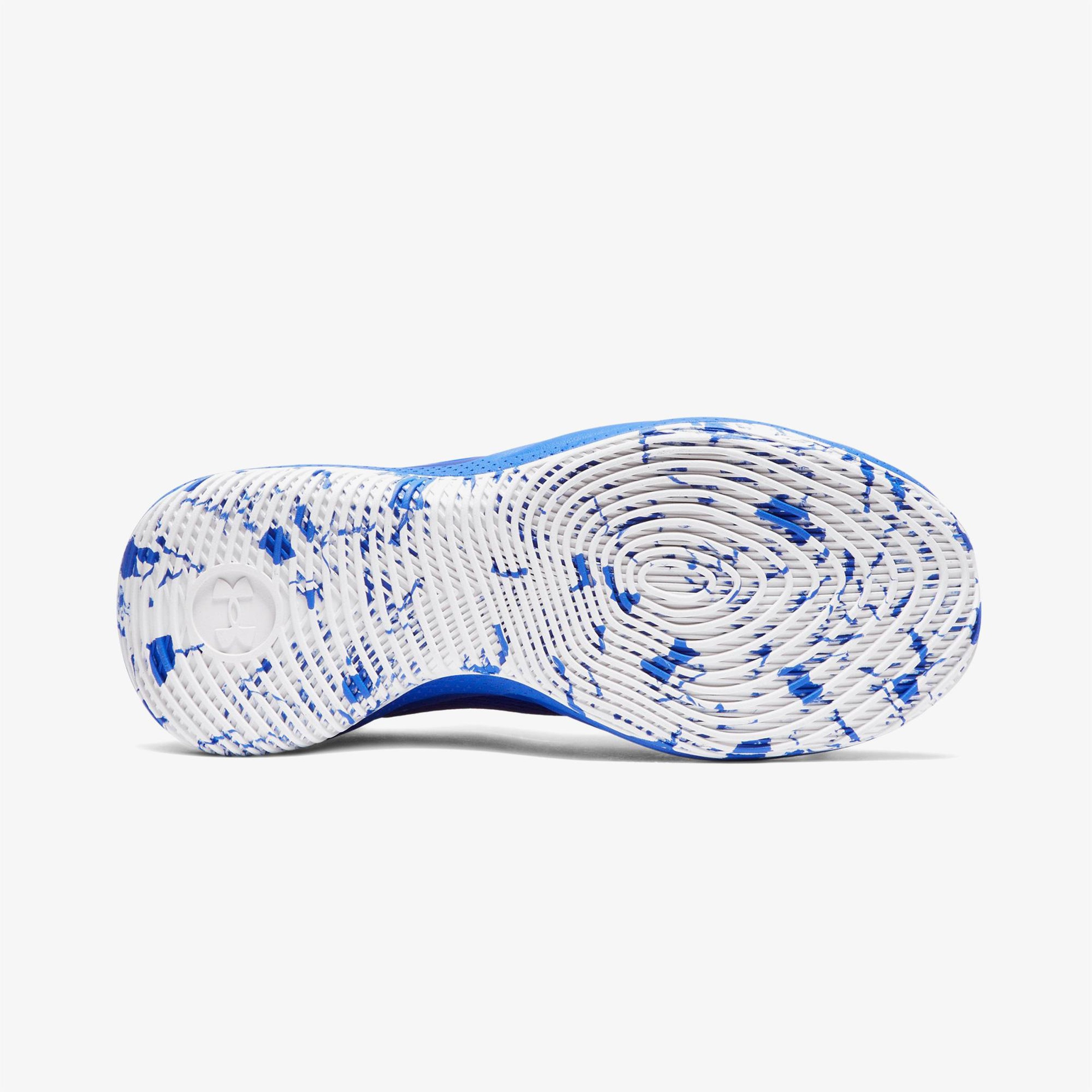 Under Armour Curry Splas 24 Erkek Mavi Basketbol Ayakkabısı