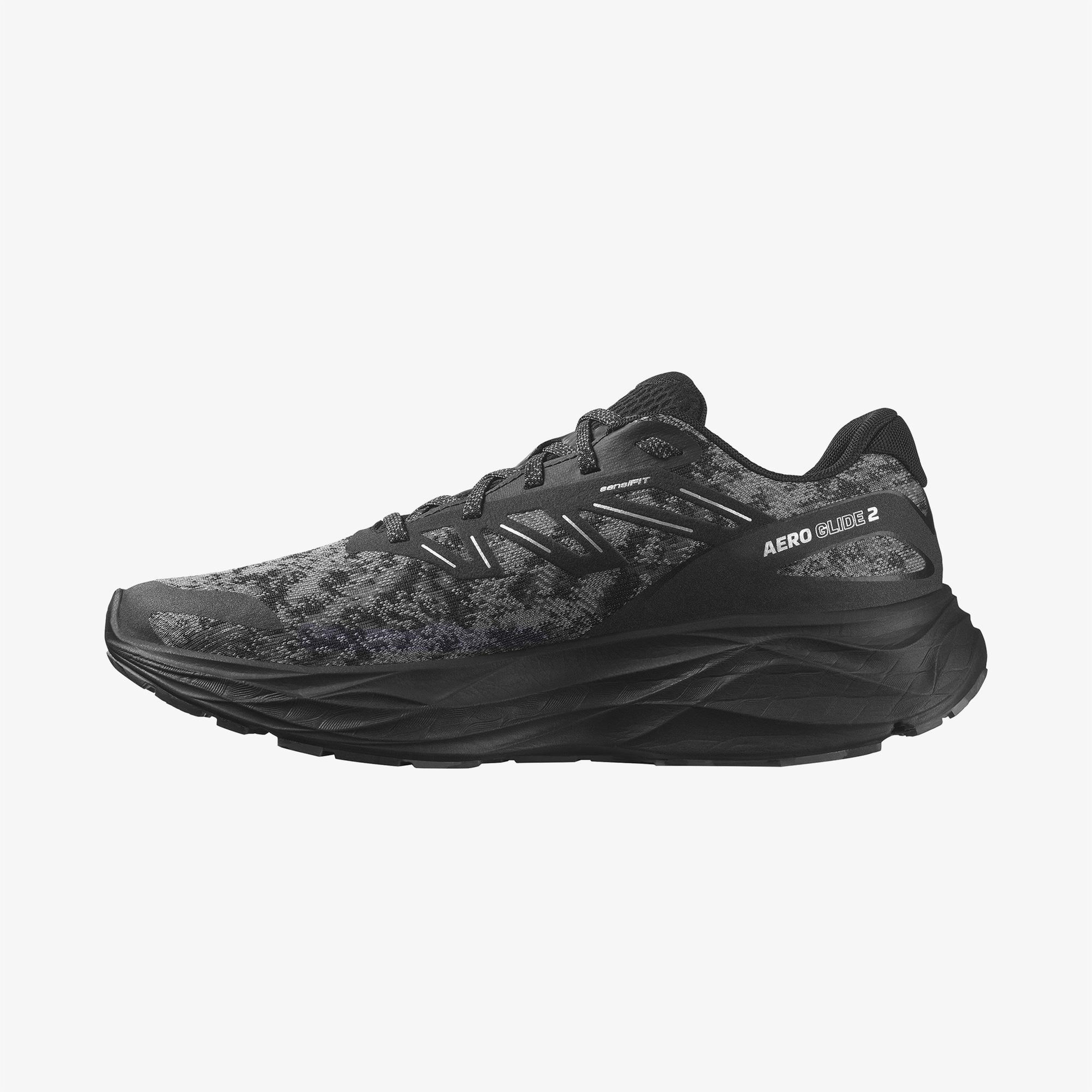 Salomon Aero Glide 2 Erkek Siyah Koşu Ayakkabısı