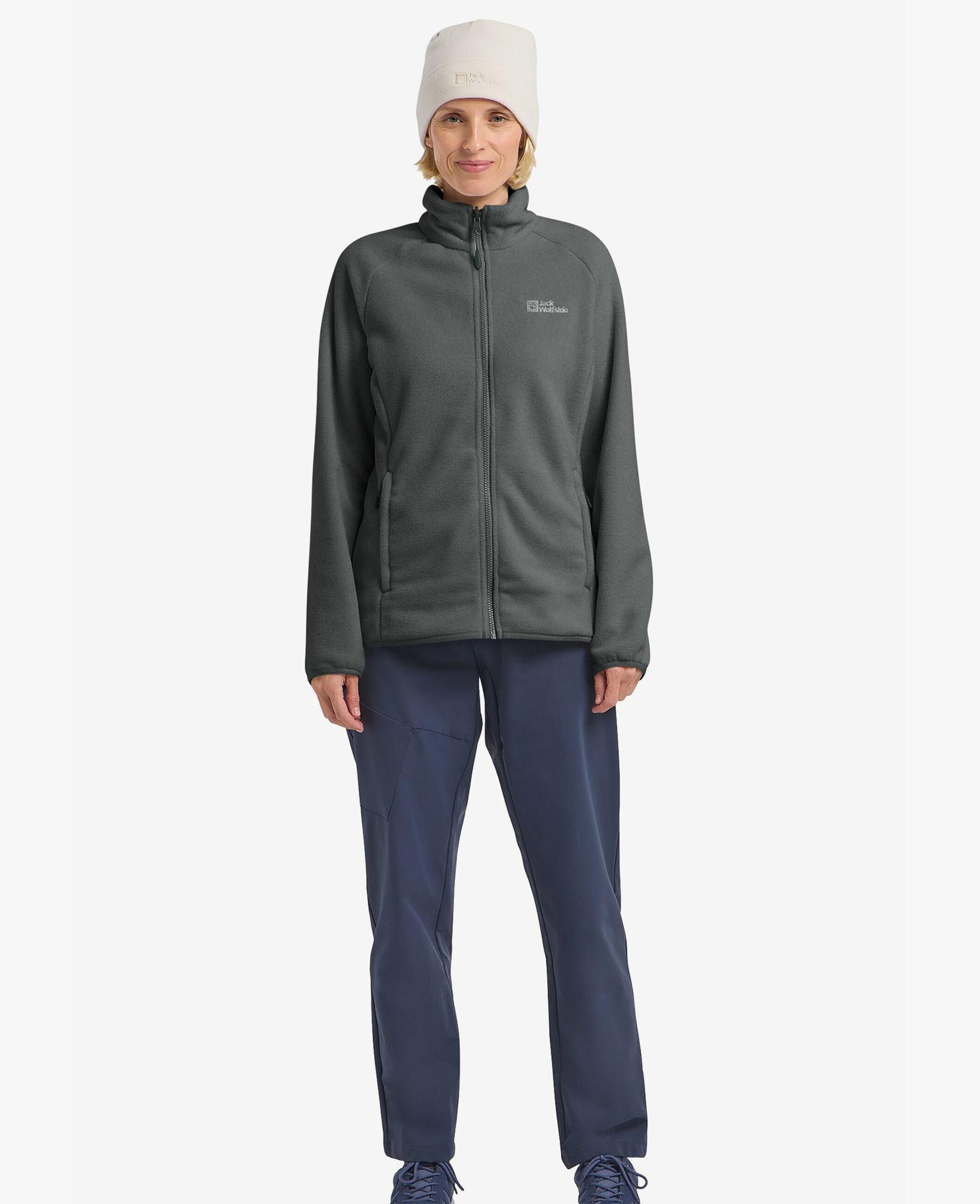 Jack Wolfskin Moonrise Kadın Yeşil Outdoor Polar