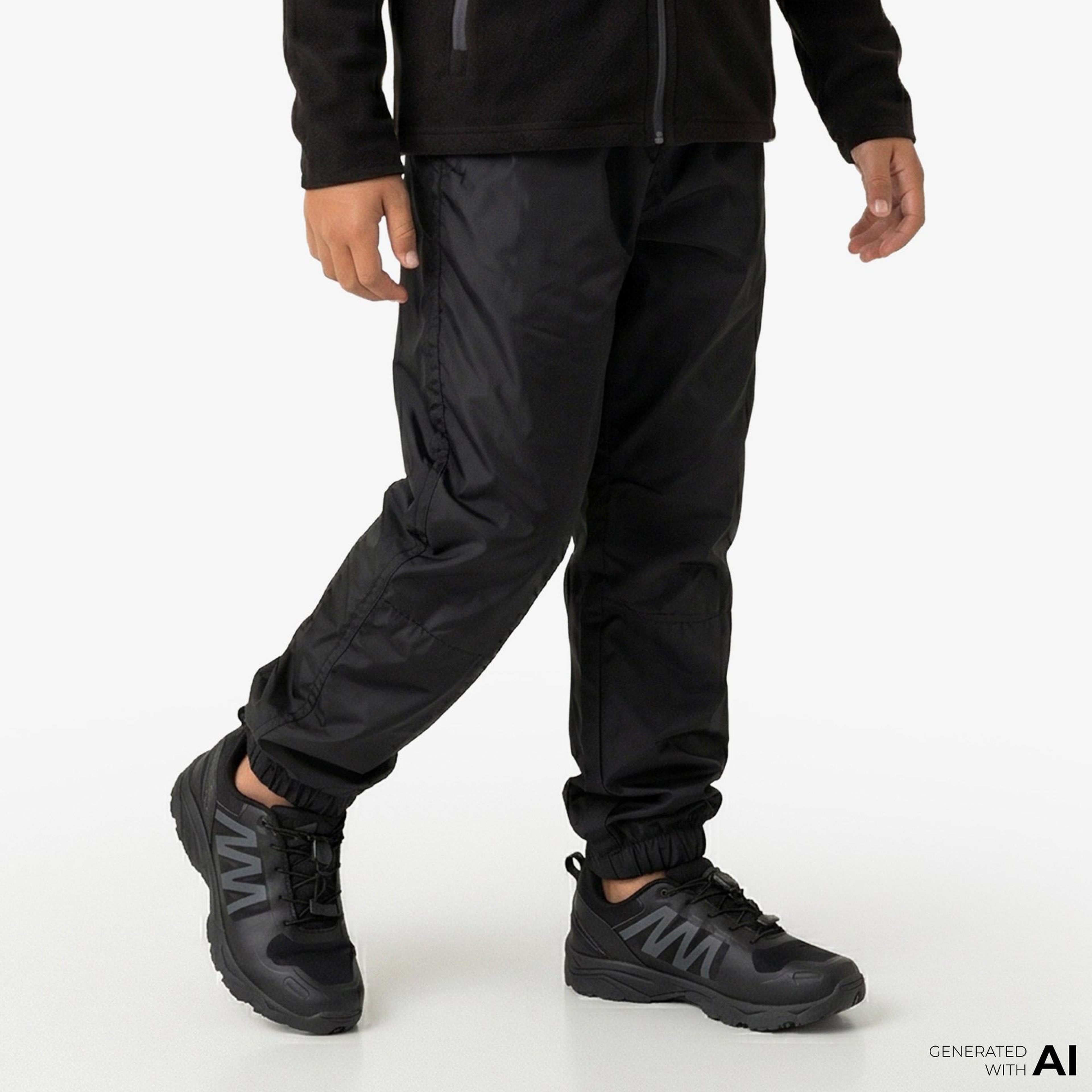 McKinley Longville III Jrs Çocuk Siyah Outdoor Pantolon