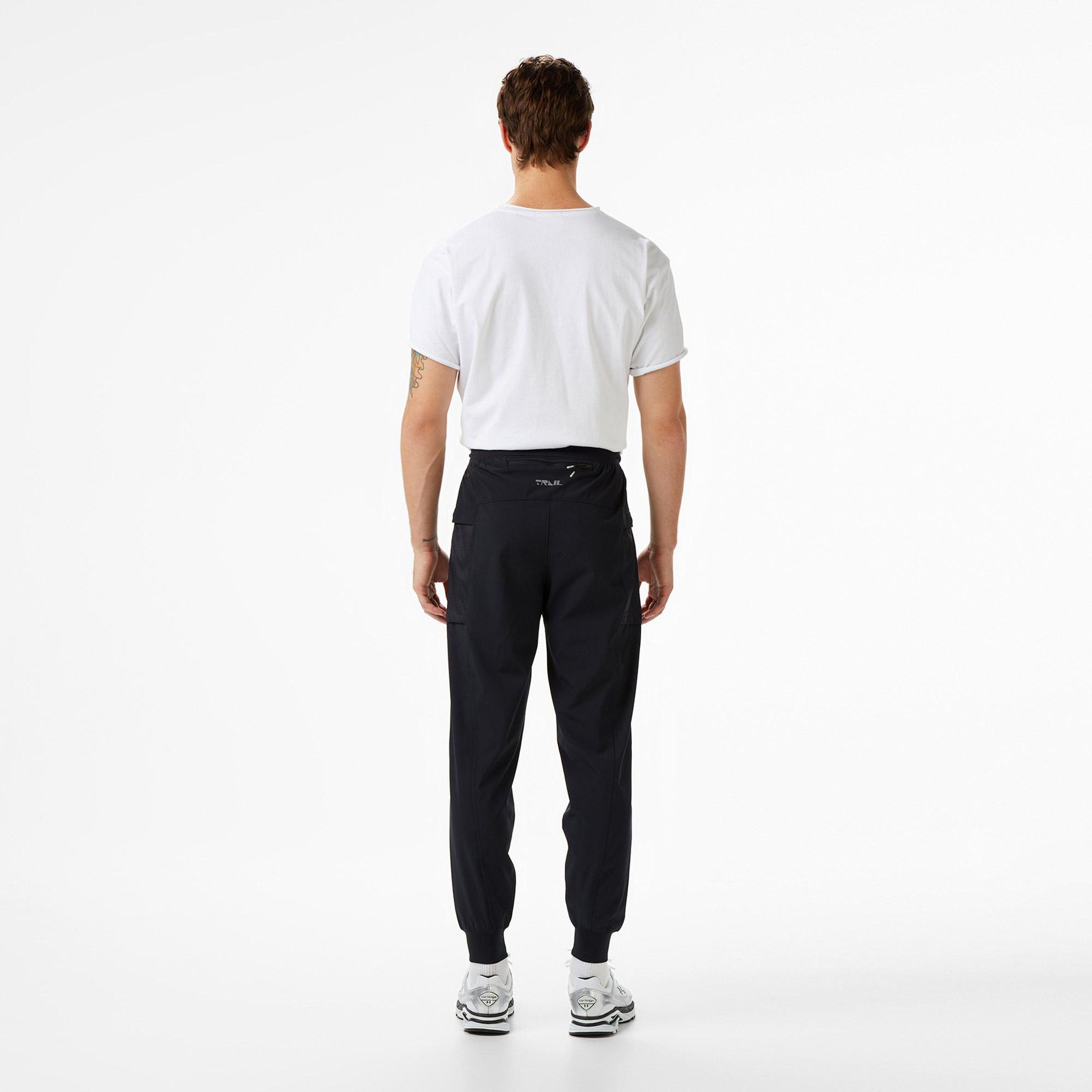 Under Armour Trail Run Pants Erkek Siyah Koşu Eşofman Altı