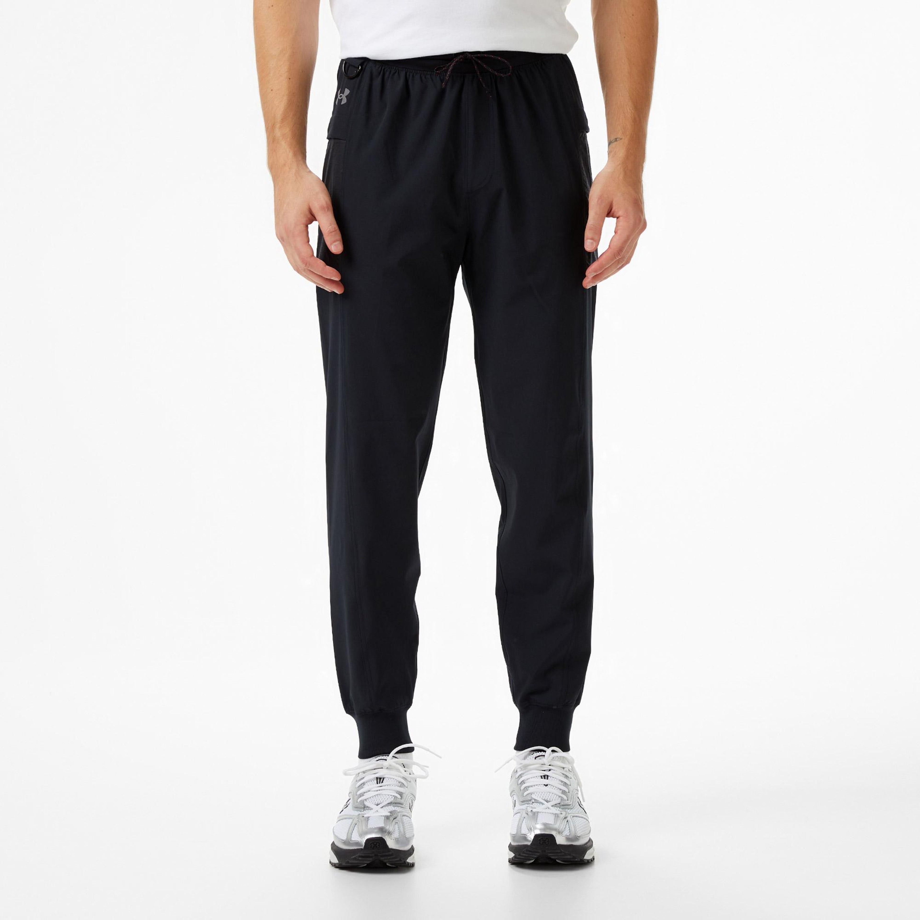 Under Armour Trail Run Pants Erkek Siyah Koşu Eşofman Altı