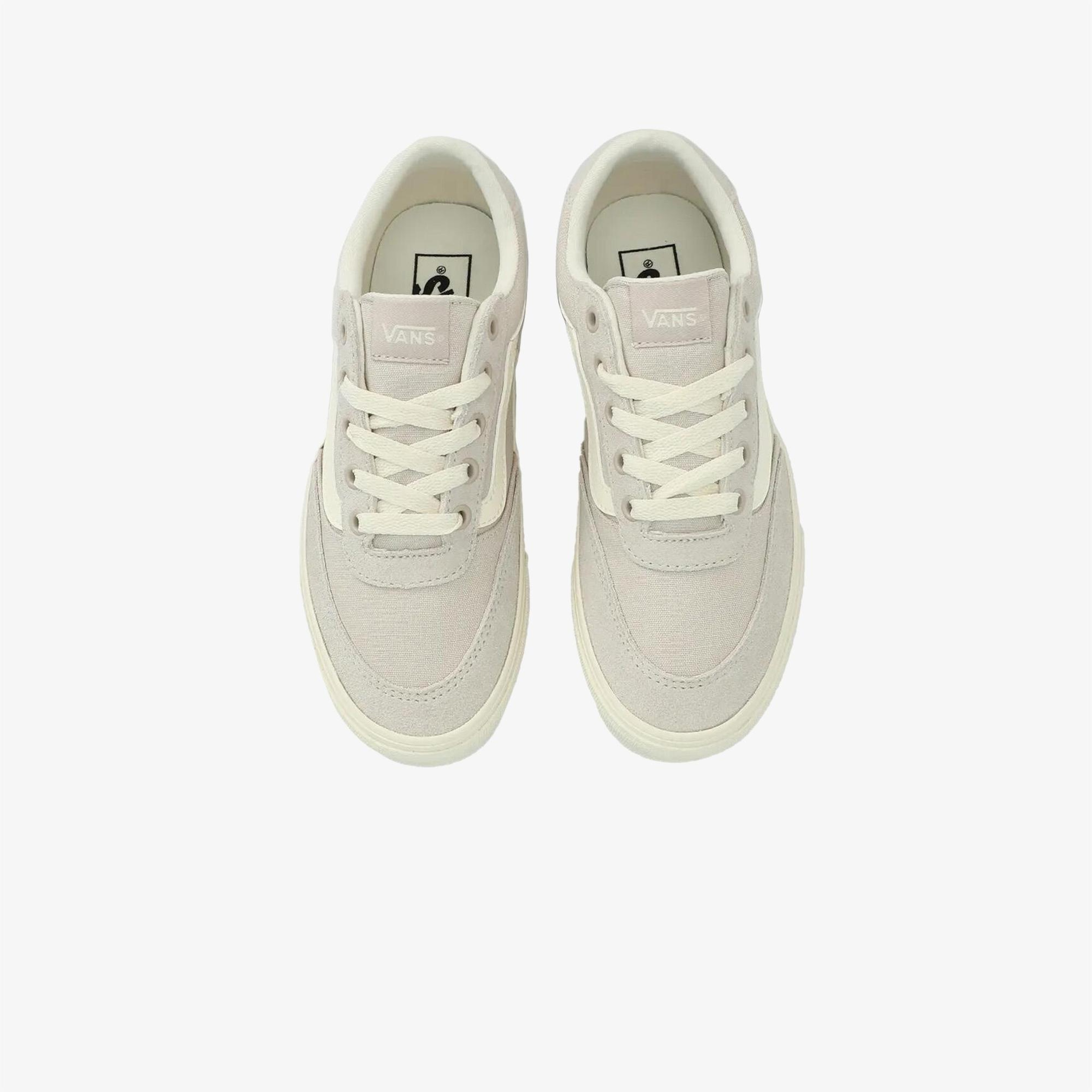 Vans Brooklyn LS Kadın Krem Sneaker