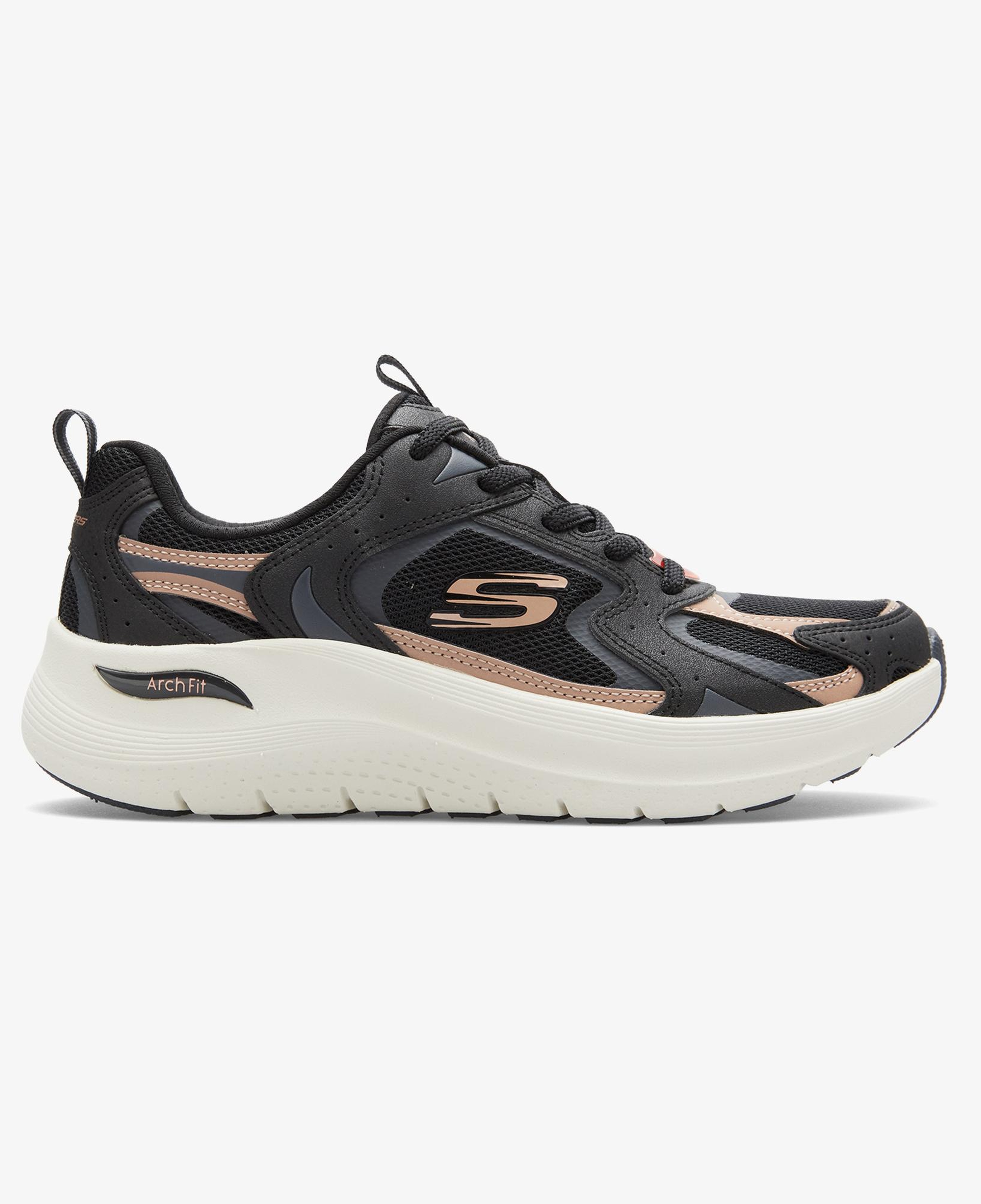 Skechers Arch Fit 2.0 Kadın Siyah Spor Ayakkabı