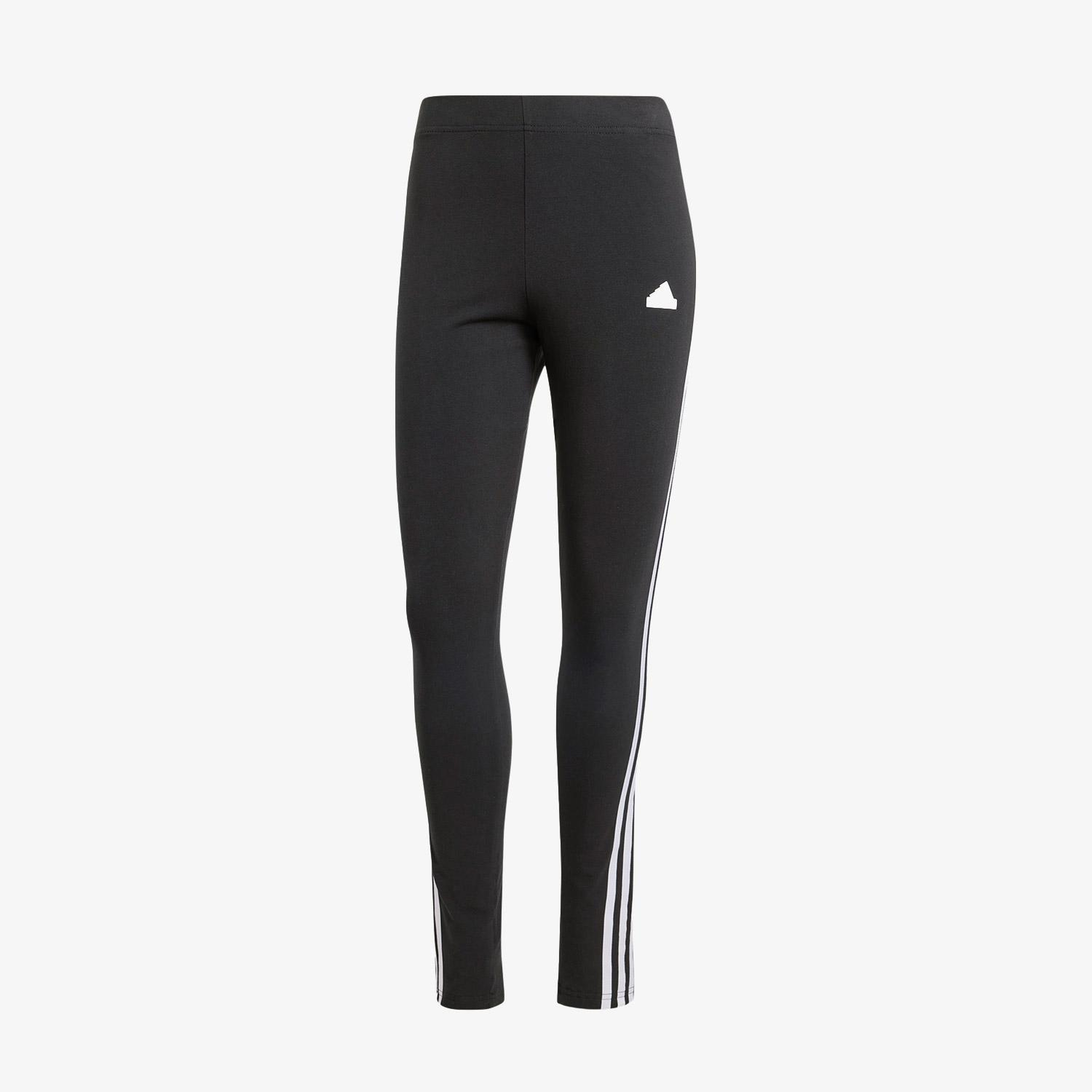 adidas Future Icon 3 Stripes Kadın Siyah Günlük Tayt