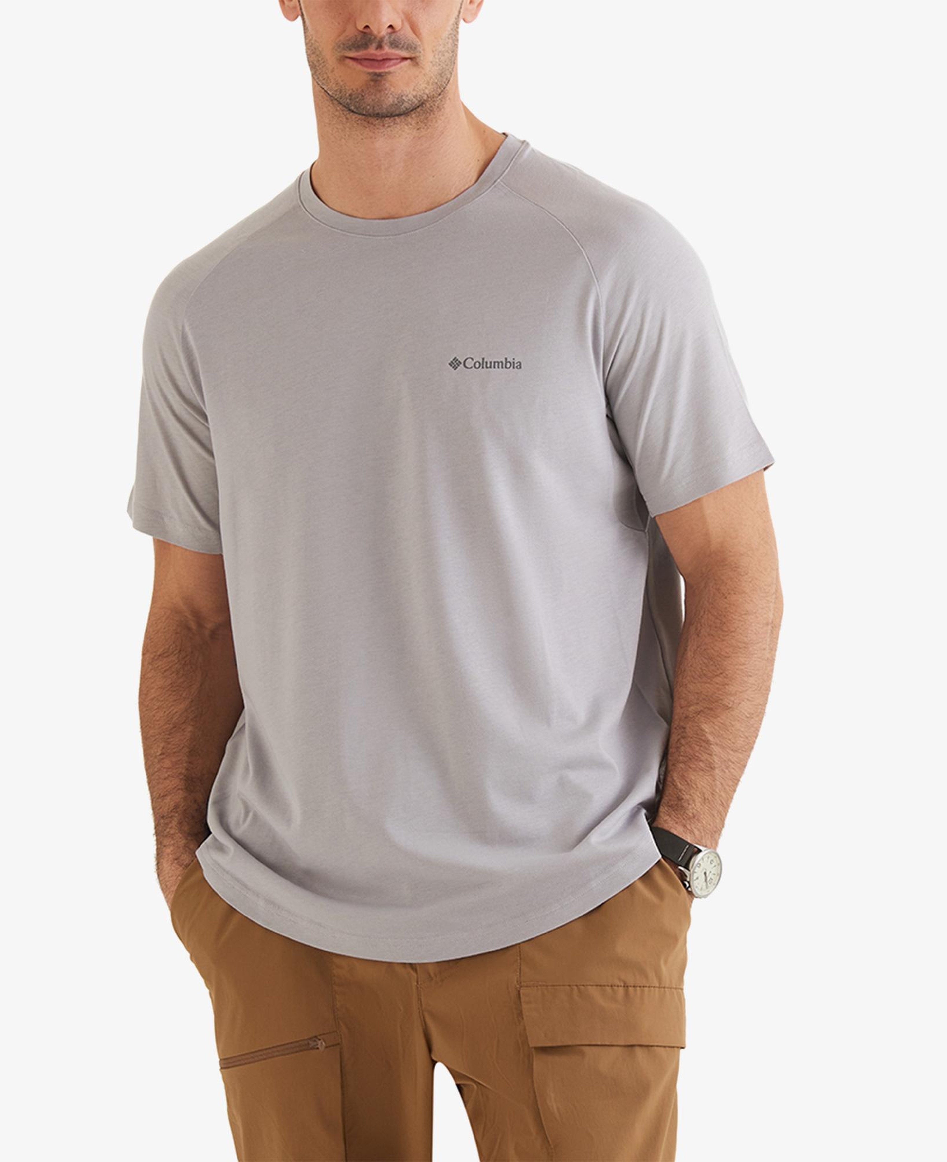 Columbia Comfort Modal Erkek Gri T-Shirt