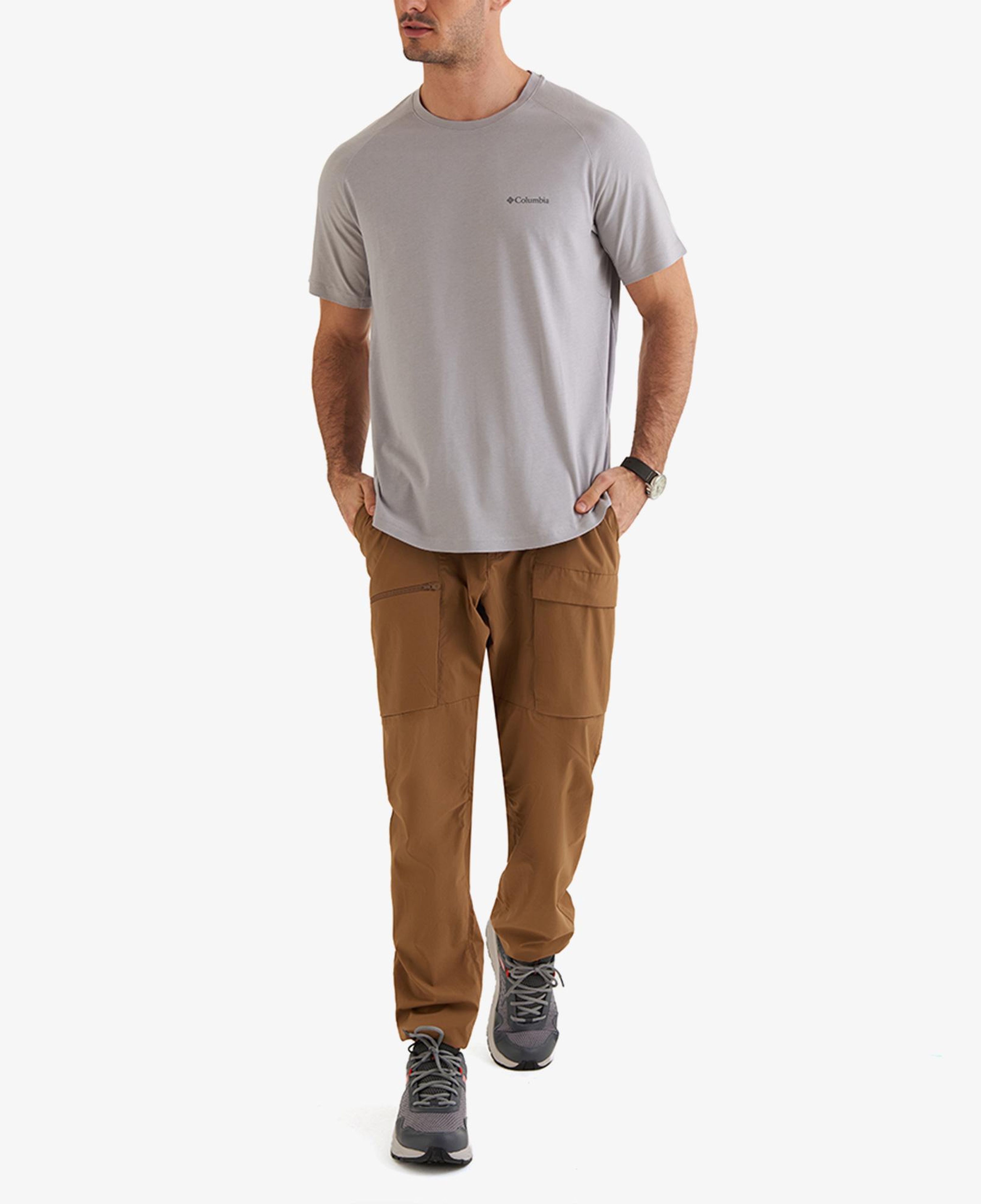 Columbia Comfort Modal Erkek Gri T-Shirt