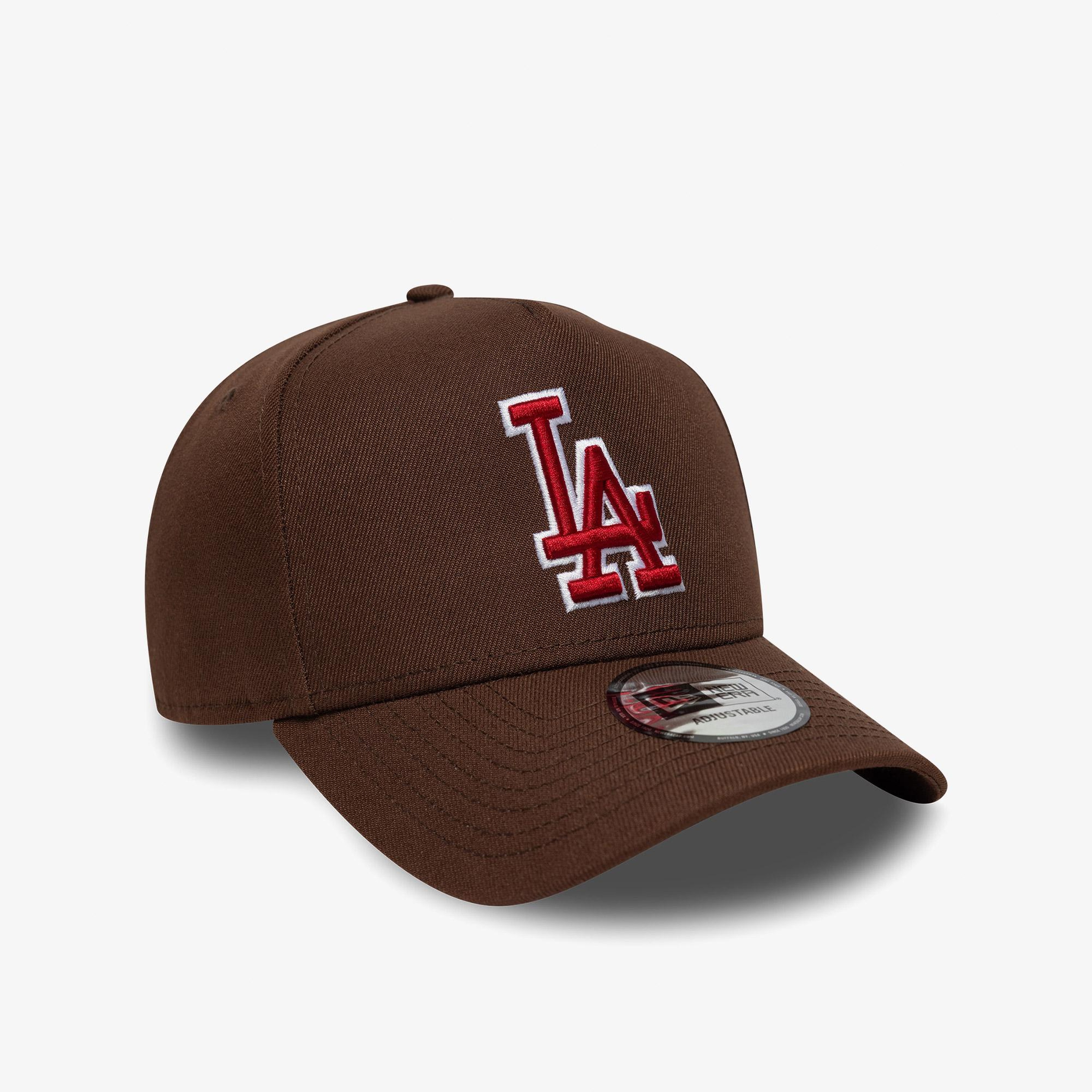New Era Outline Script Eframe Losdos Unisex Kahverengi Şapka