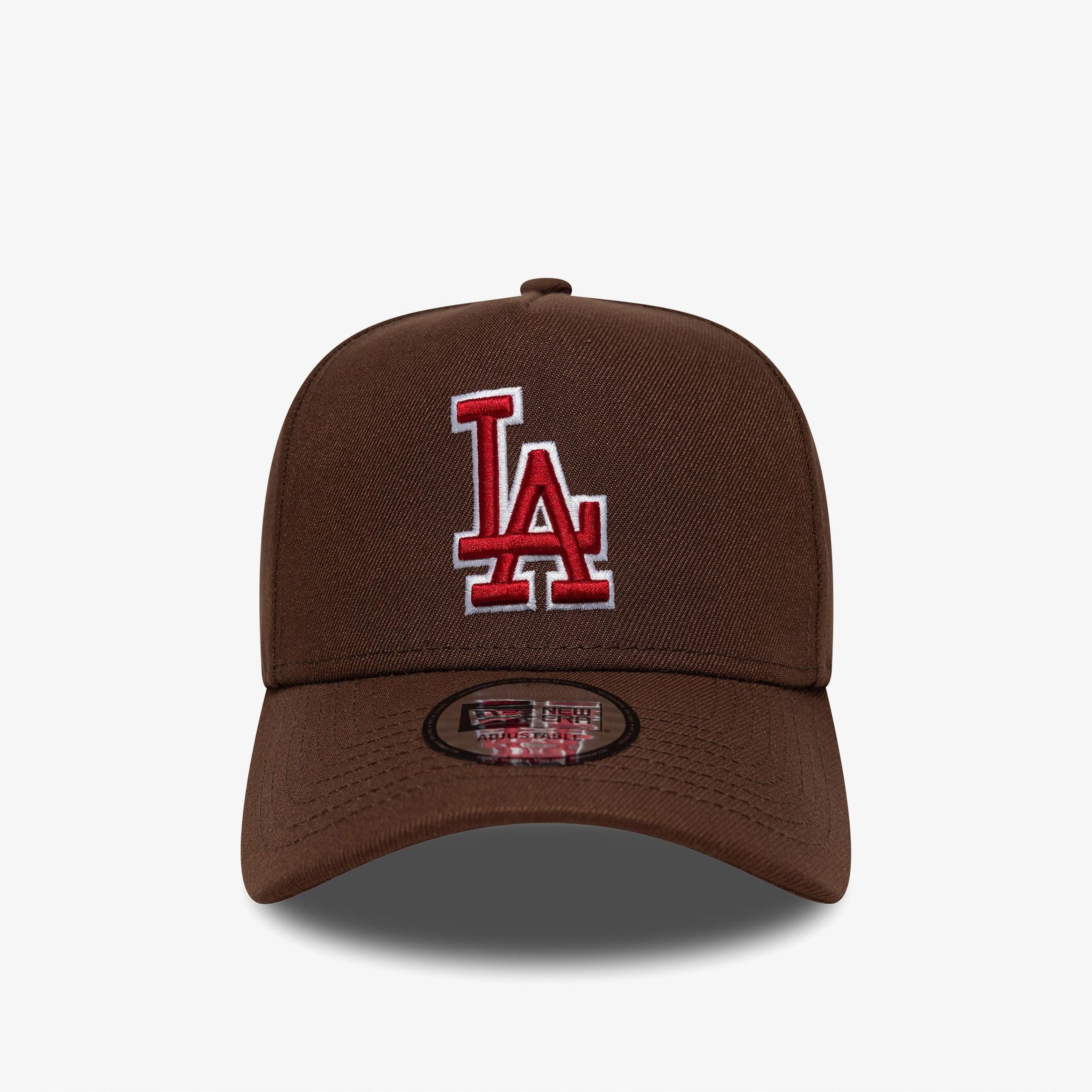 New Era Outline Script Eframe Losdos Unisex Kahverengi Şapka