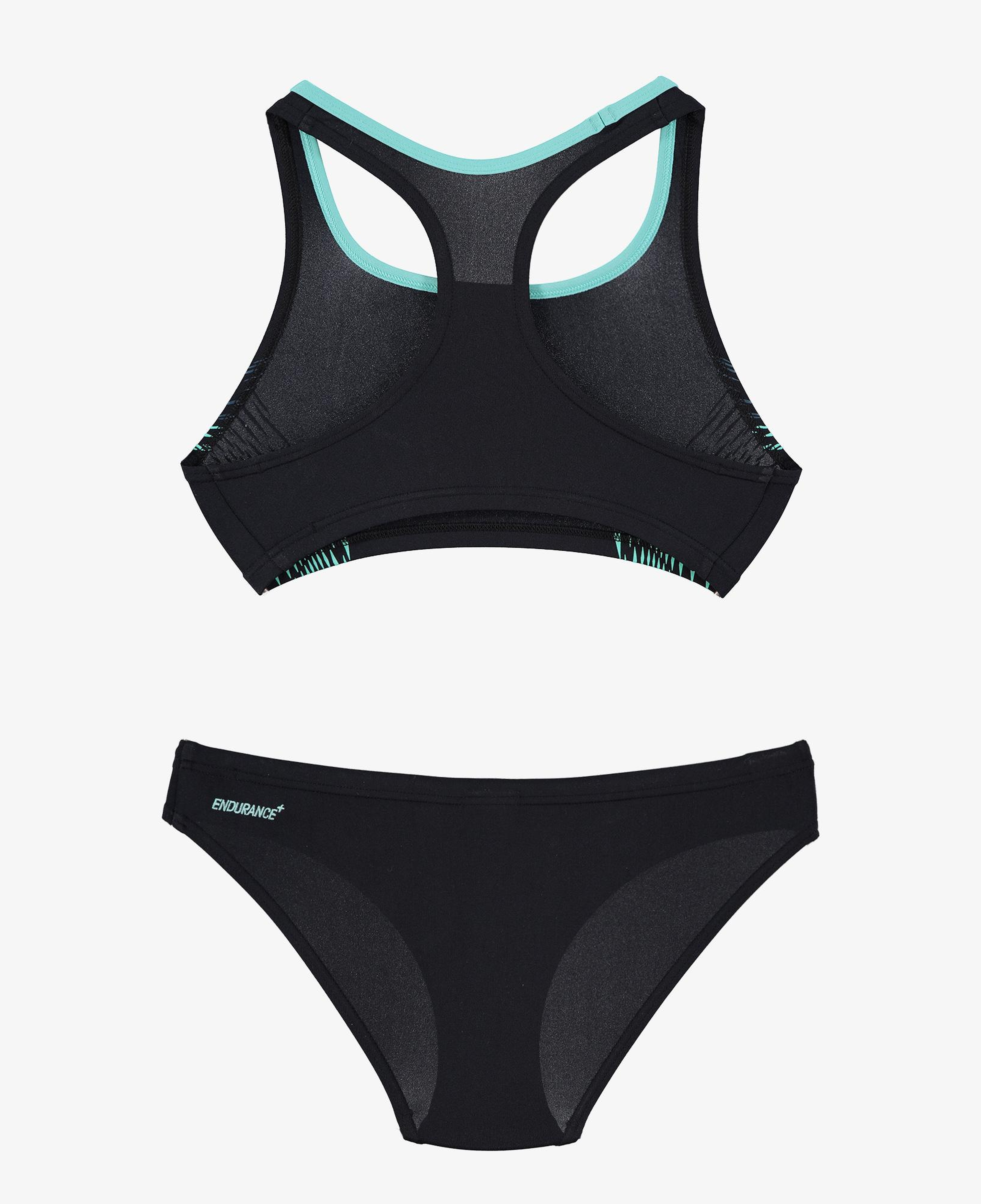 Speedo Placement 2 Piece Kadın Siyah Bikini Takımı