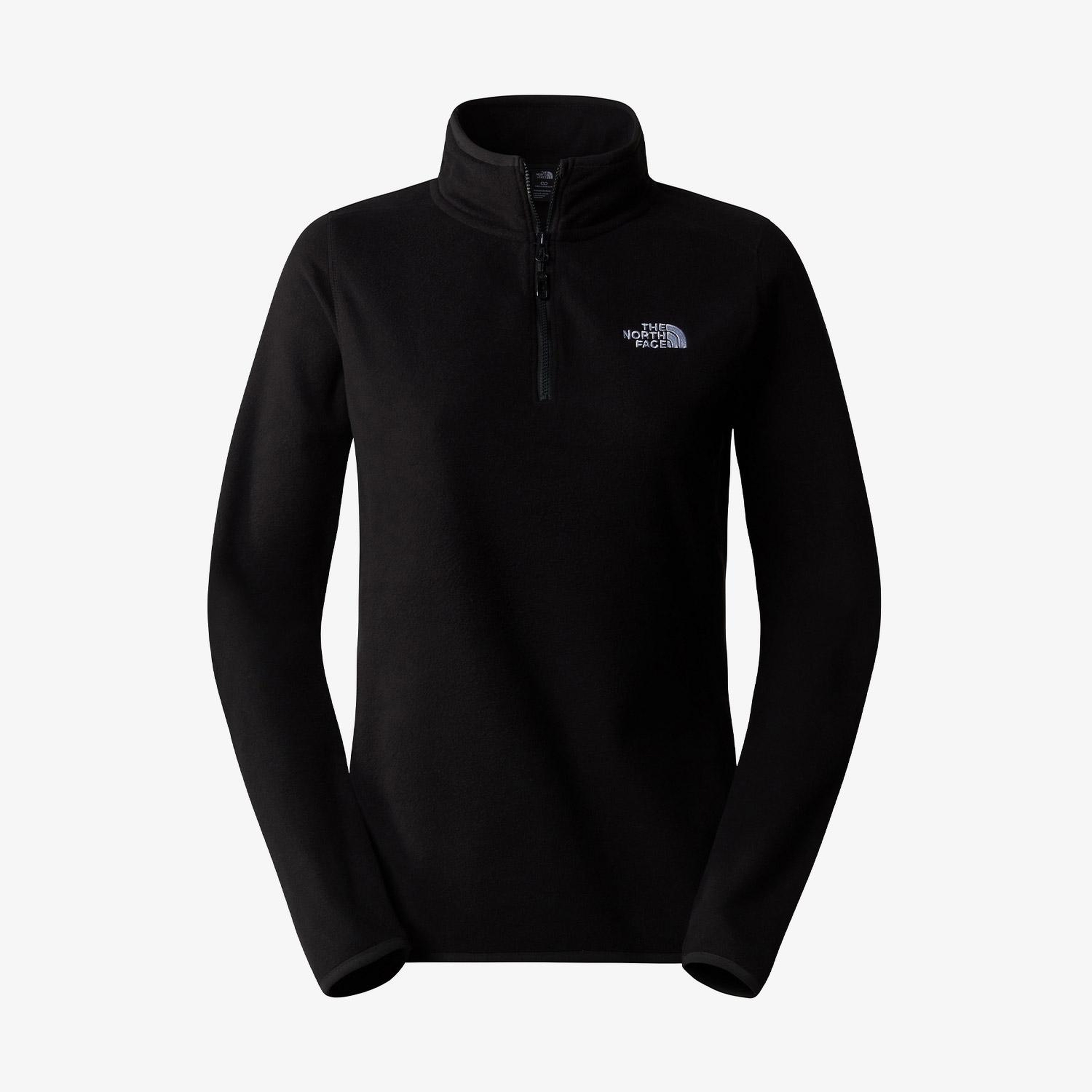 The North Face Glacier Zipped Kadın Siyah Outdoor Polar