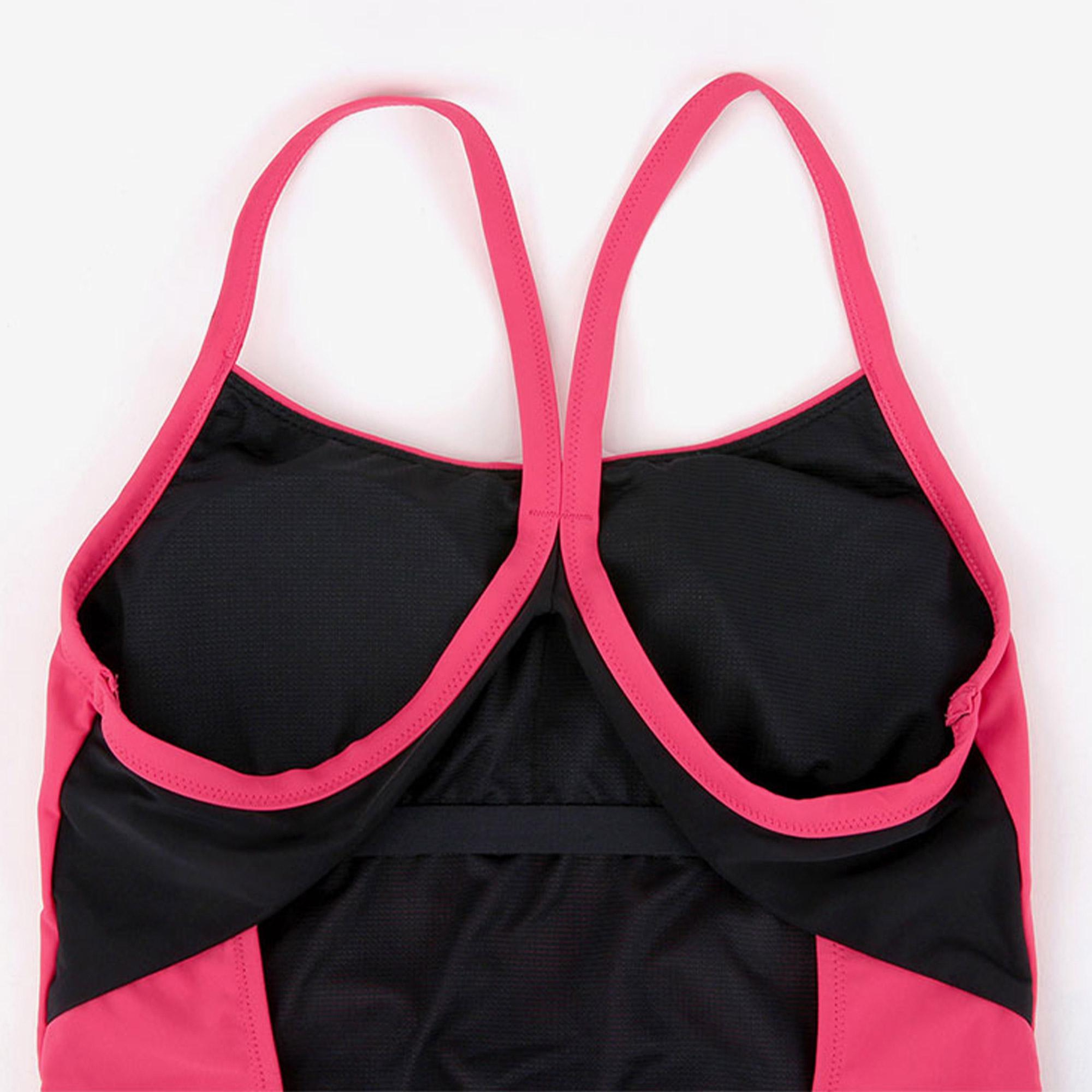 Speedo Colorblock Racerback Kadın Pembe Mayo