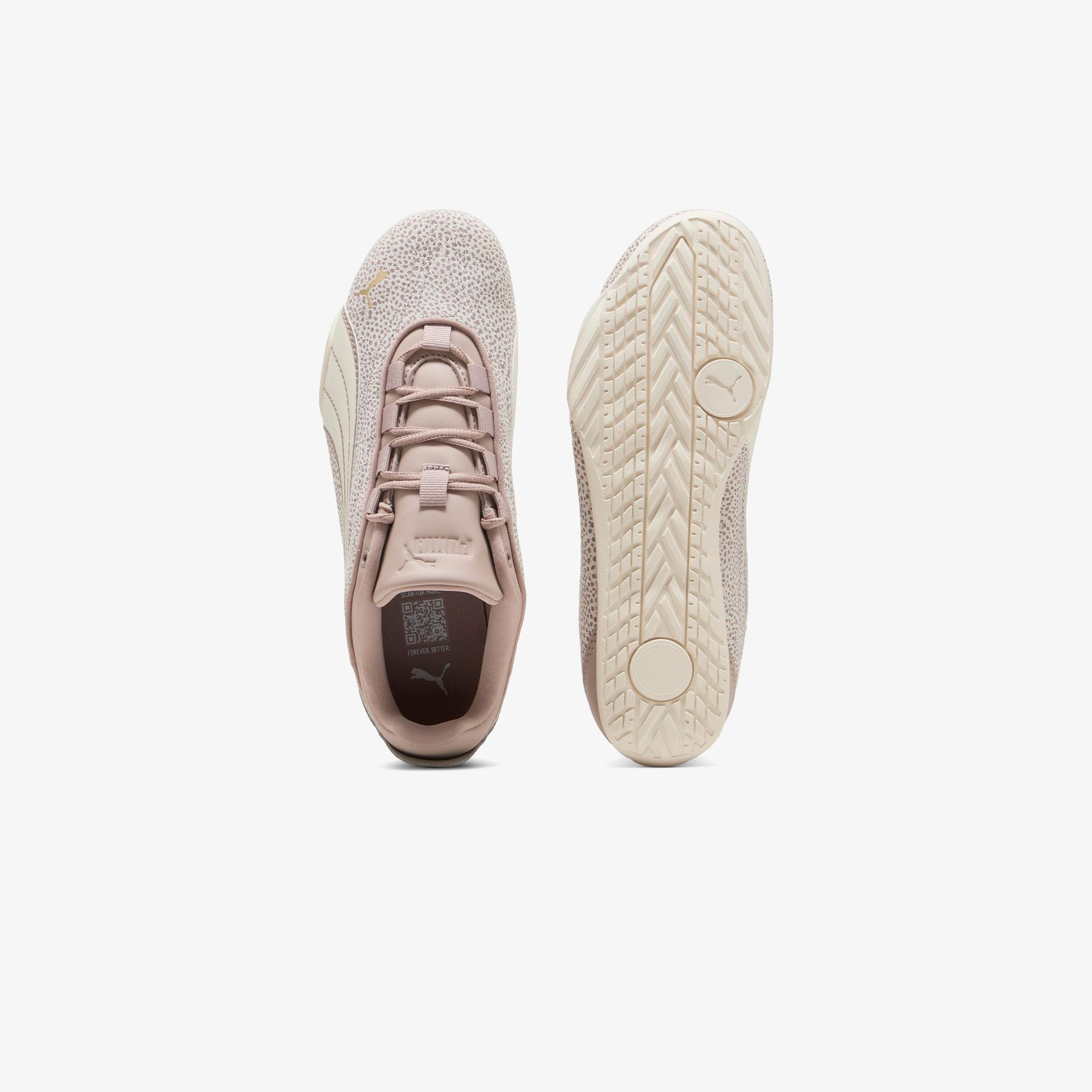 Puma Catch Soleil Topcat Kadın Krem Spor Ayakkabı