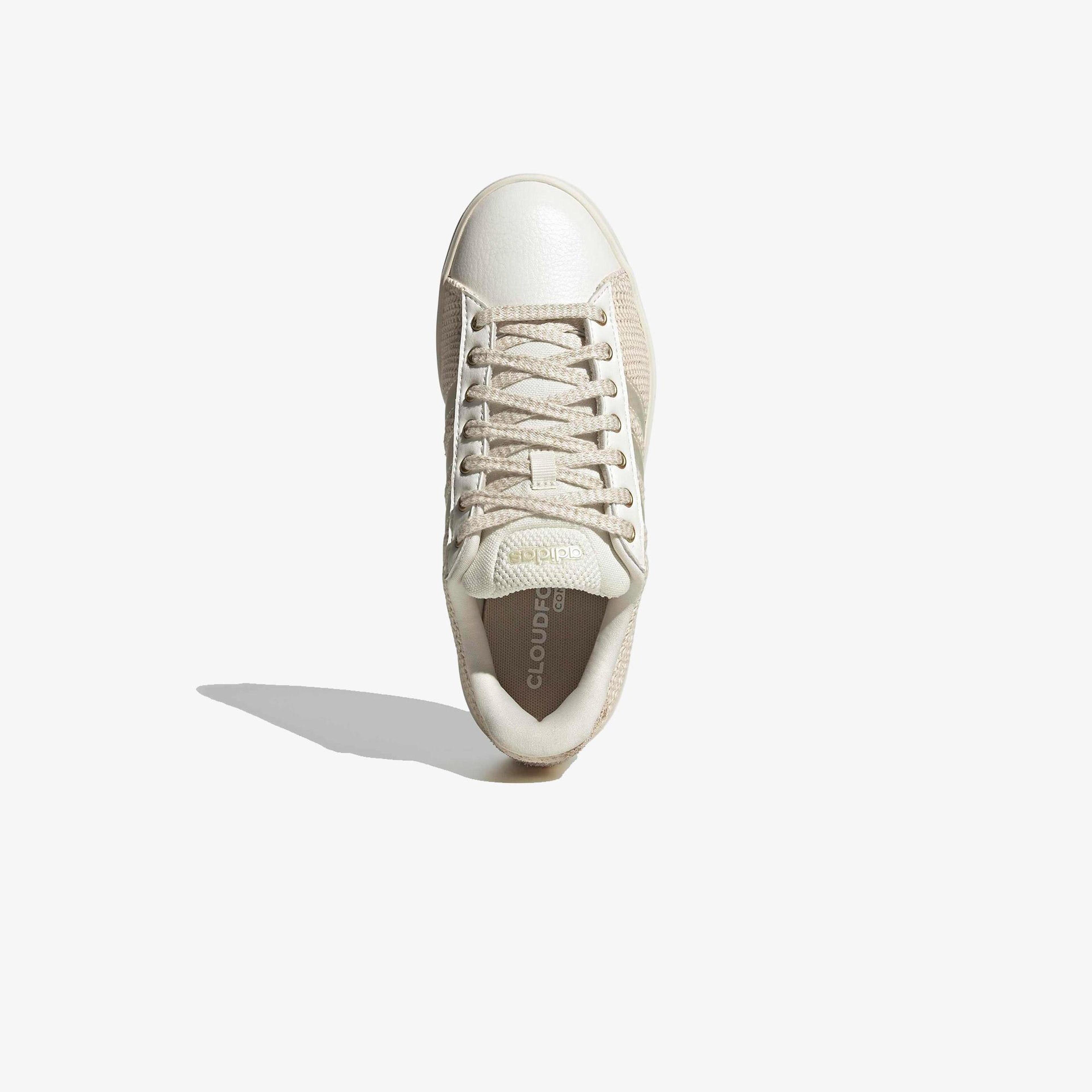 adidas Grand Court 3.0 Kadın Beyaz Tenis Ayakkabısı