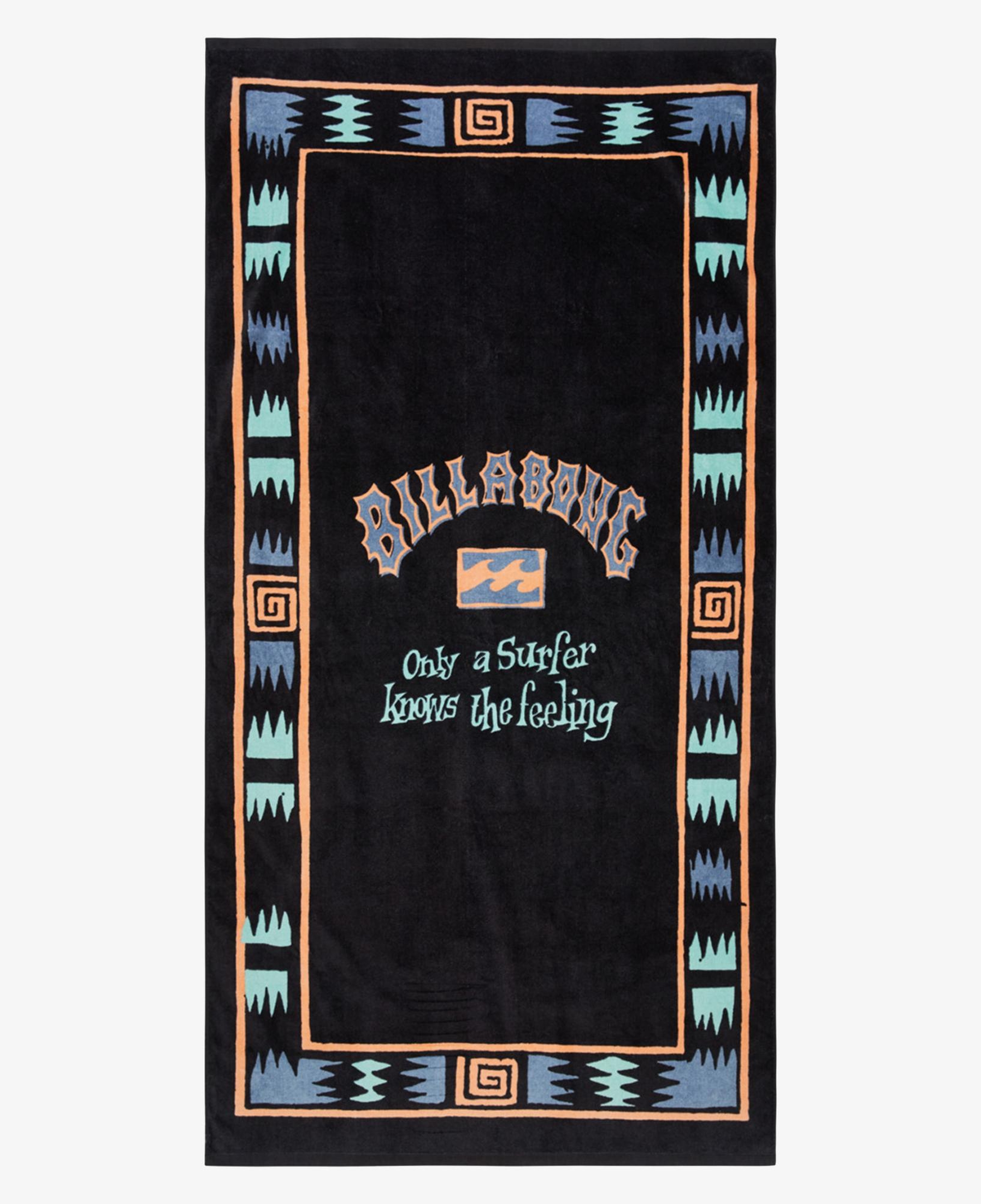 Billabong Waves Towel Unisex Siyah Plaj Havlusu