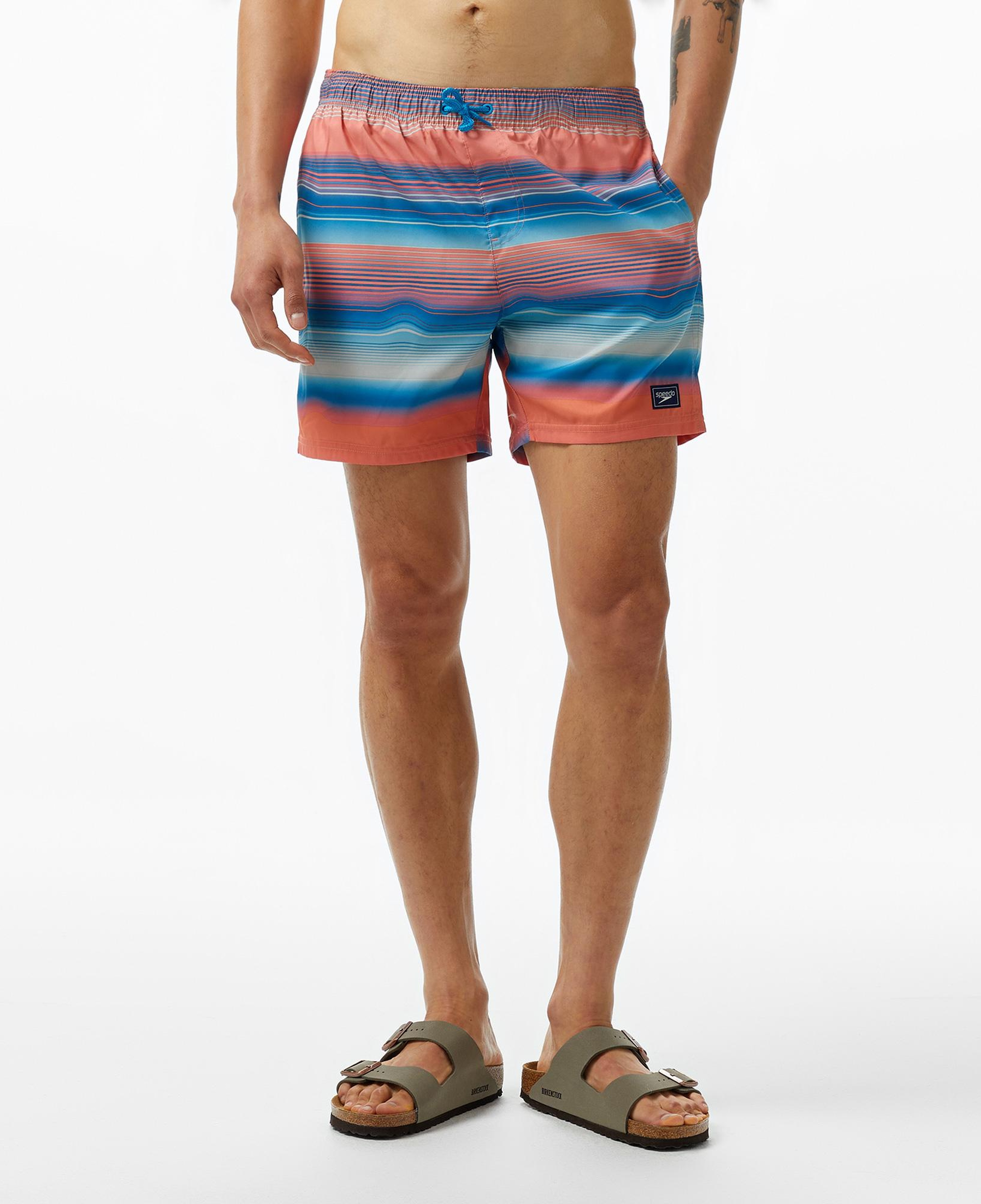 Speedo Placement Leisure 16 Erkek Mavi Deniz Şortu