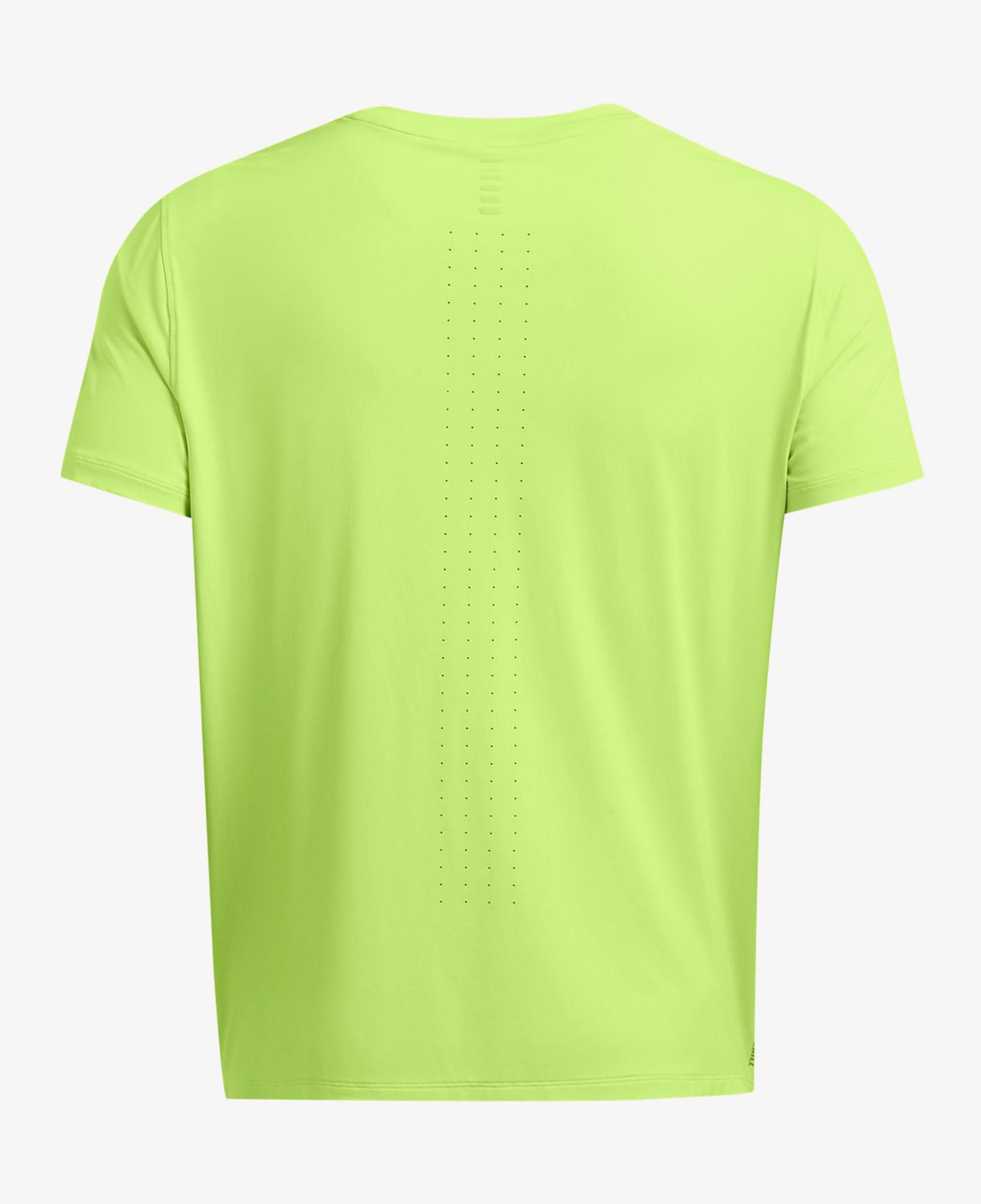 Under Armour Launch Elite Erkek Yeşil Koşu T-Shirt