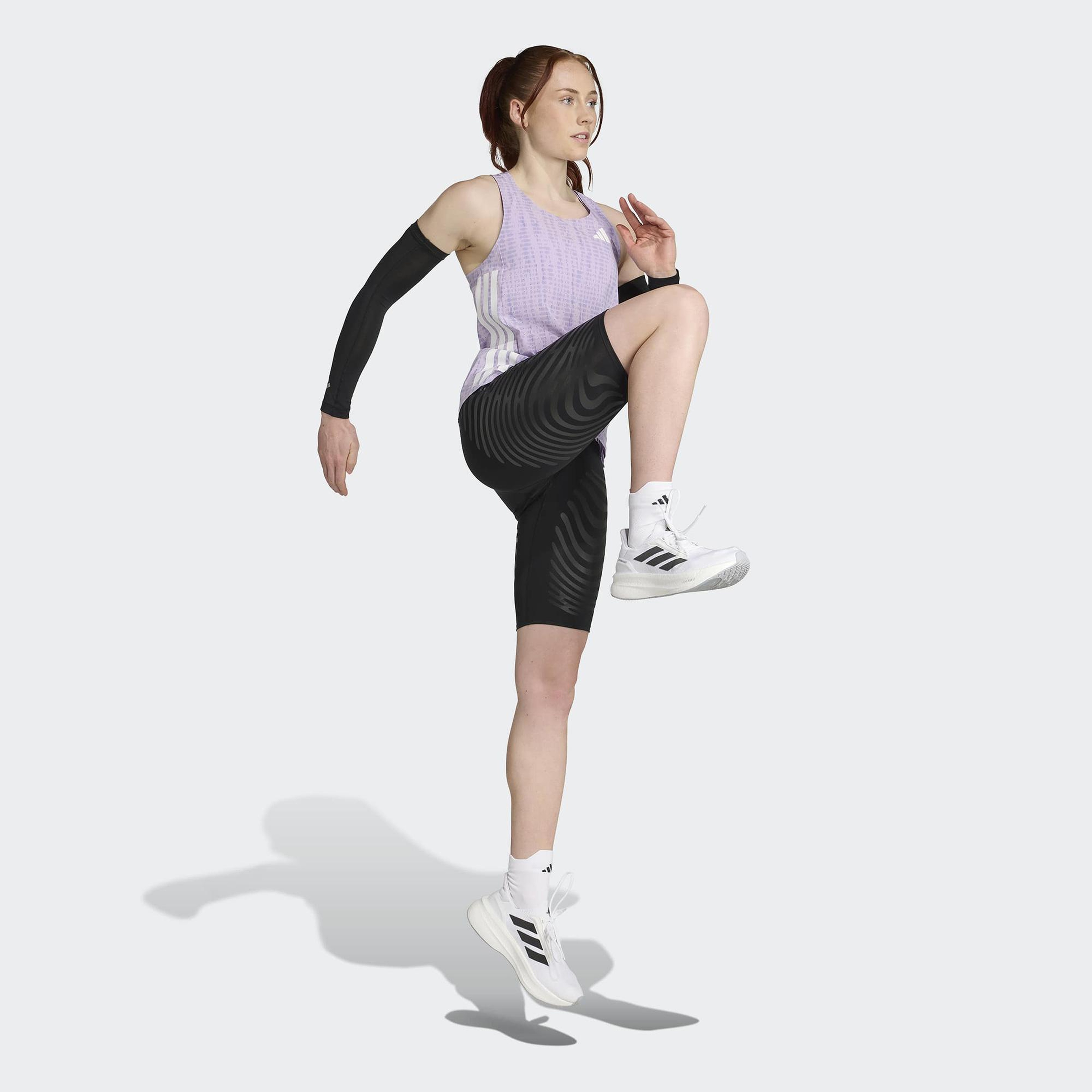 adidas Adizero Running Kadın Mor Koşu Atlet