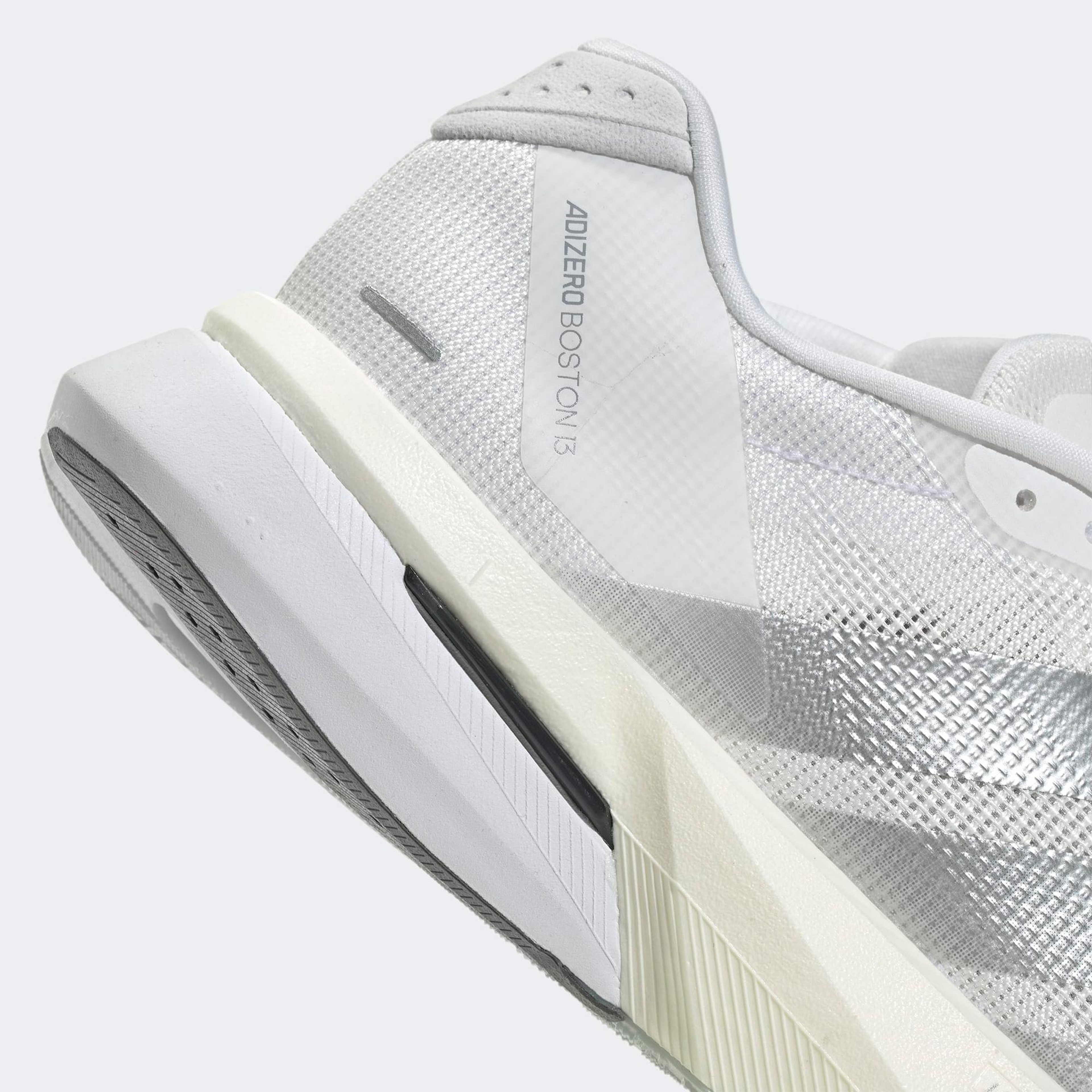 adidas Adizero Boston 13 Kadın Beyaz Koşu Ayakkabısı