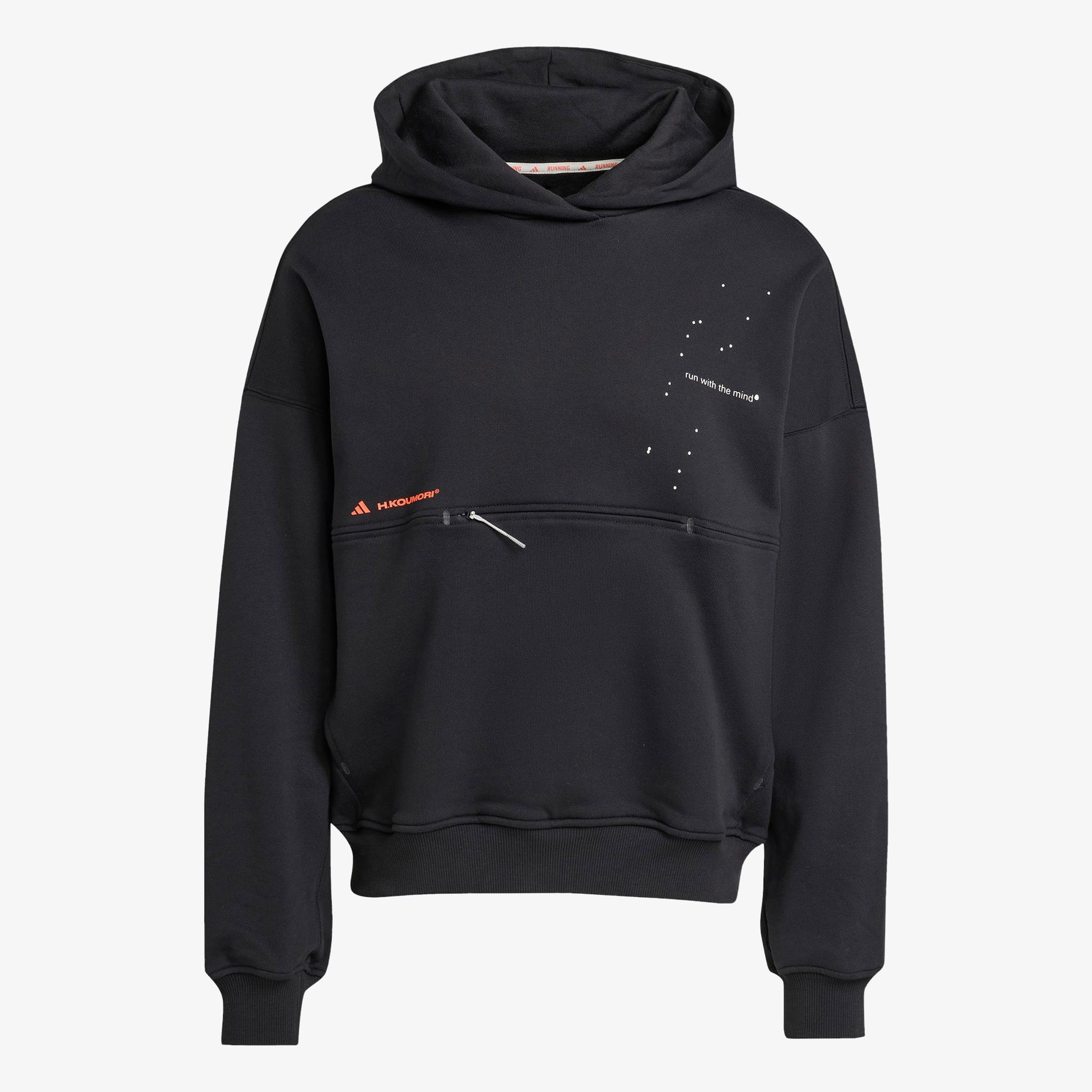 adidas Adi365 H.Koumori Running Erkek Siyah Koşu Sweatshirt