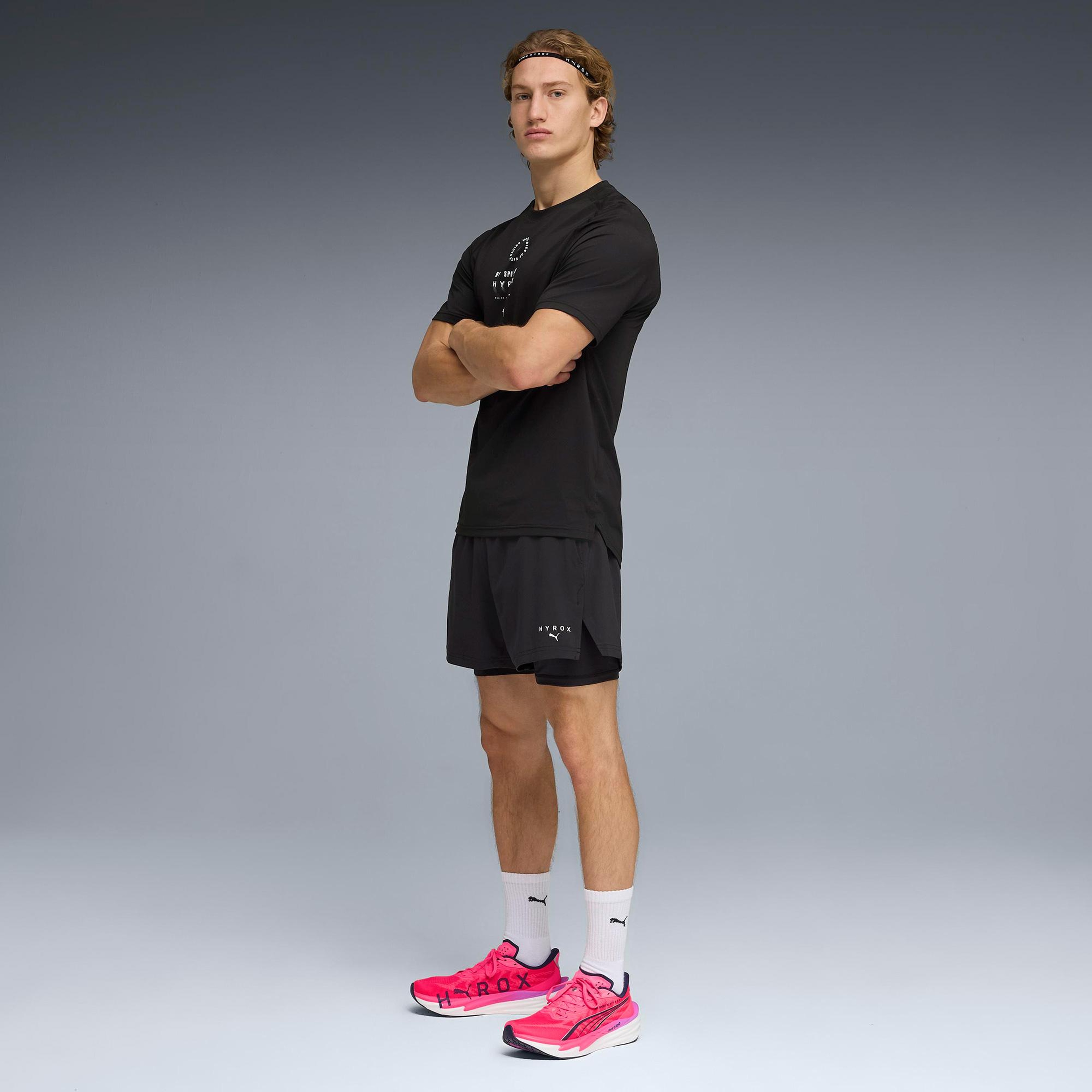 Puma x Hyrox Dryelite Erkek Siyah Antrenman T-Shirt
