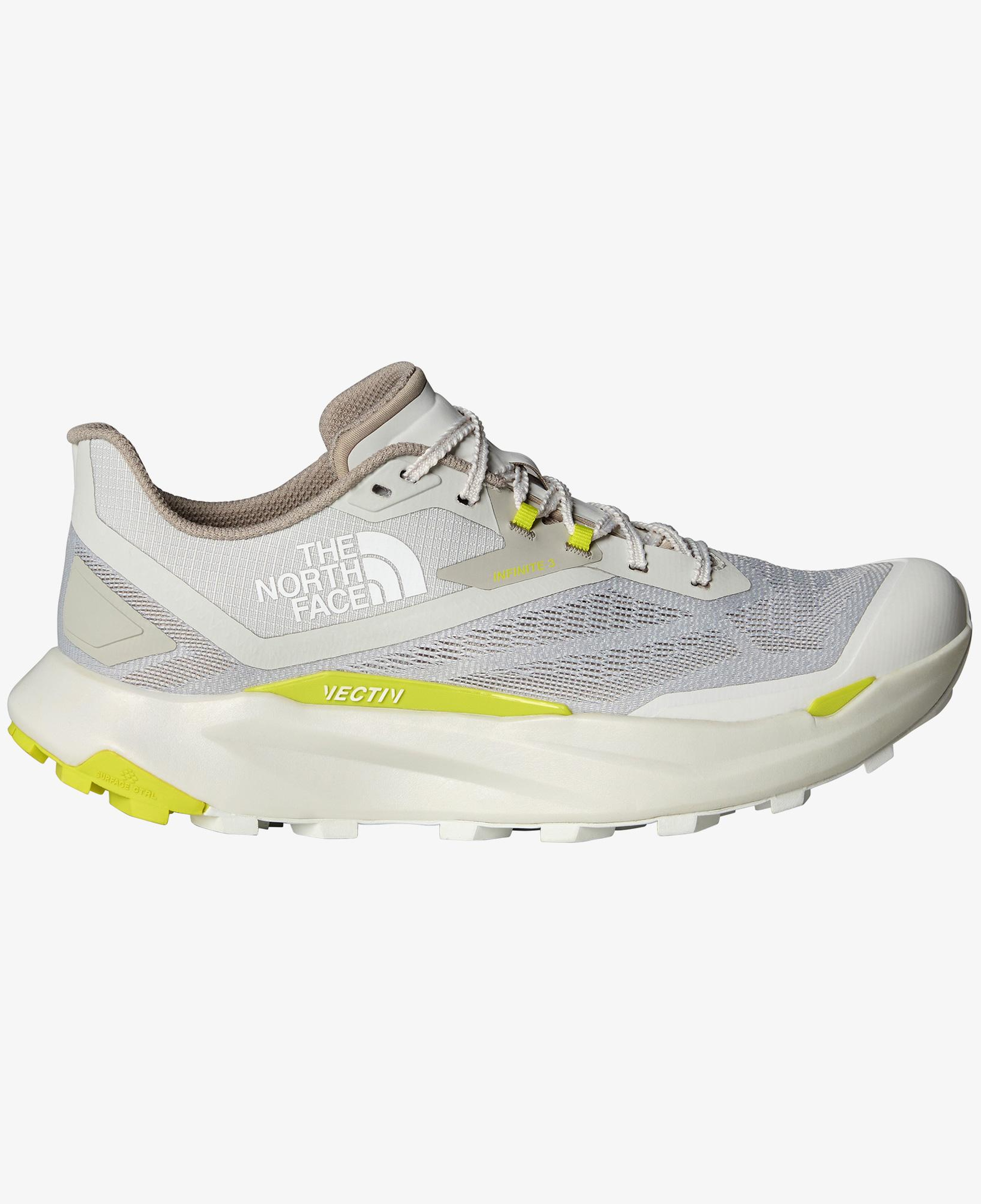 The North Face Vectiv infinite 3 Erkek Gri Koşu Ayakkabısı