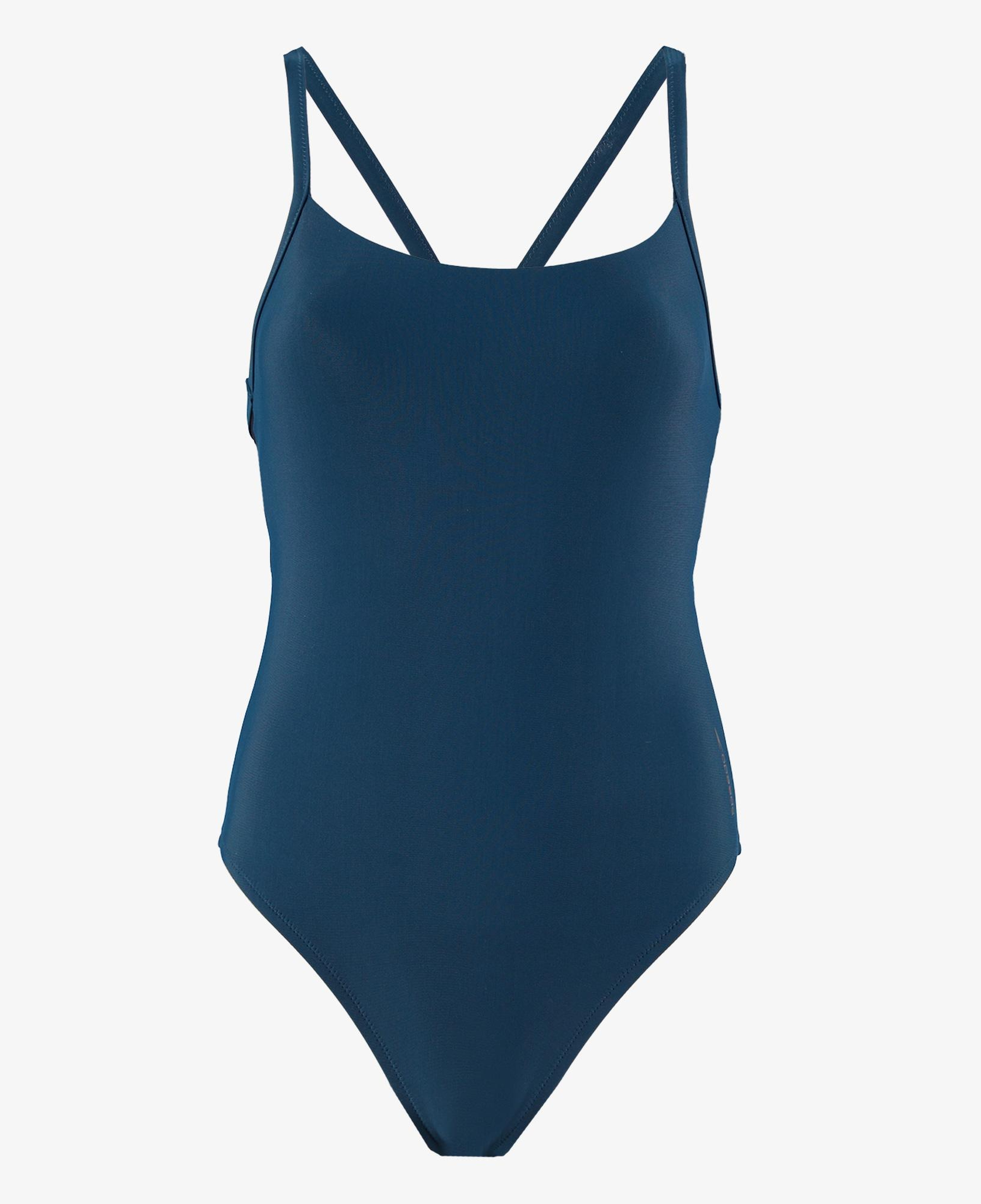 Speedo Colorblock Racerback Kadın Lacivert Mayo