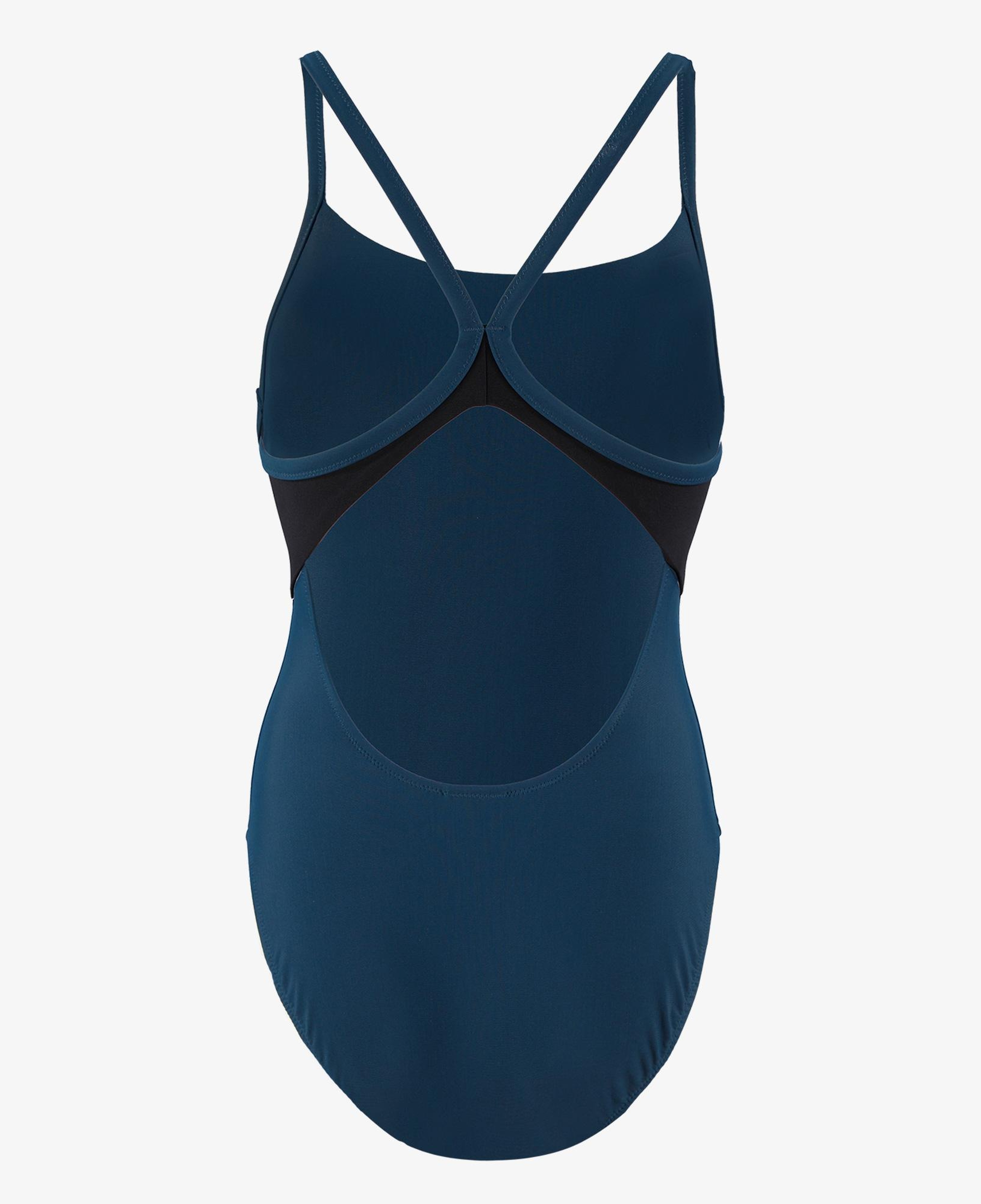 Speedo Colorblock Racerback Kadın Lacivert Mayo