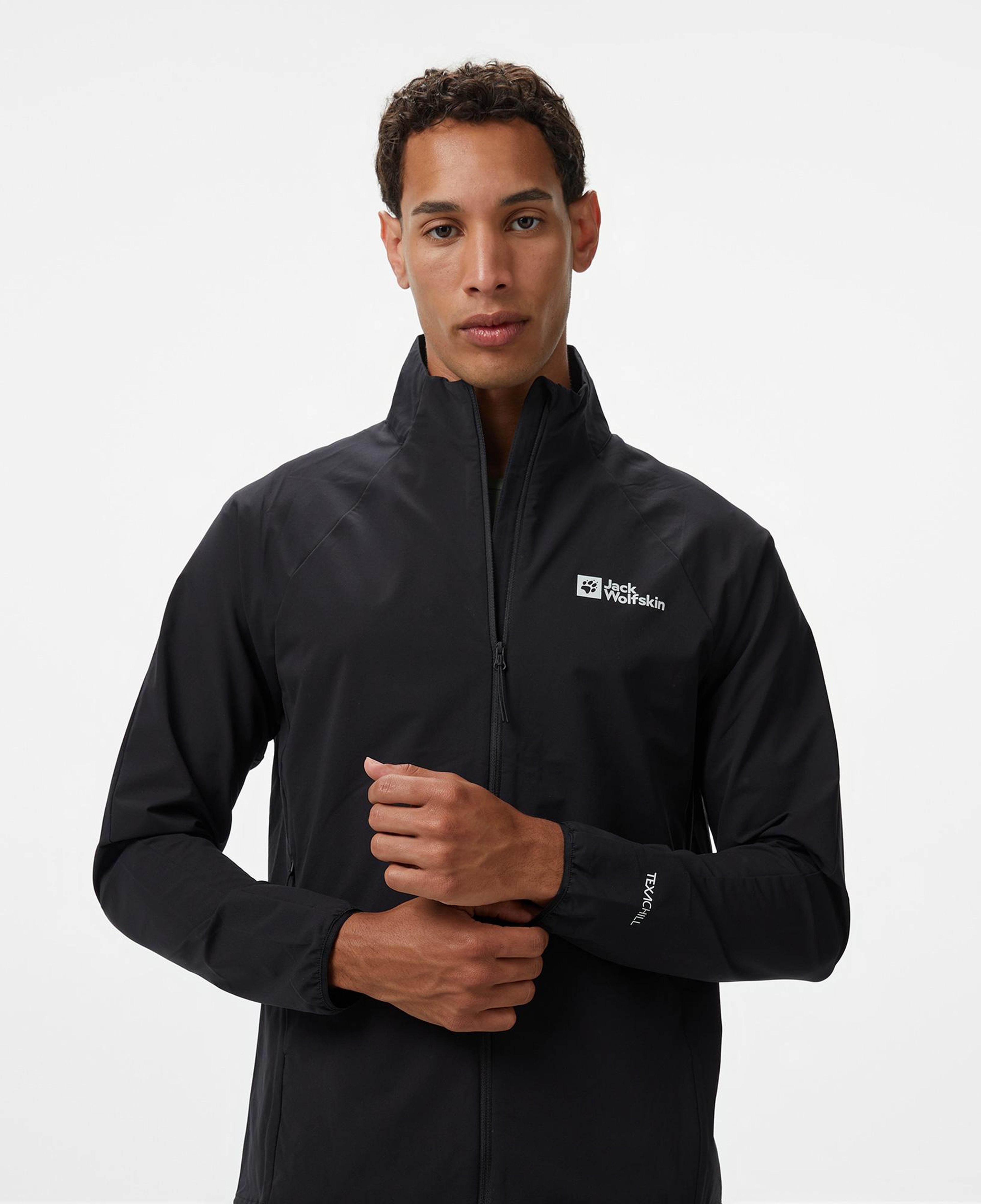 Jack Wolfskin Prelight Stride Erkek Siyah Ceket
