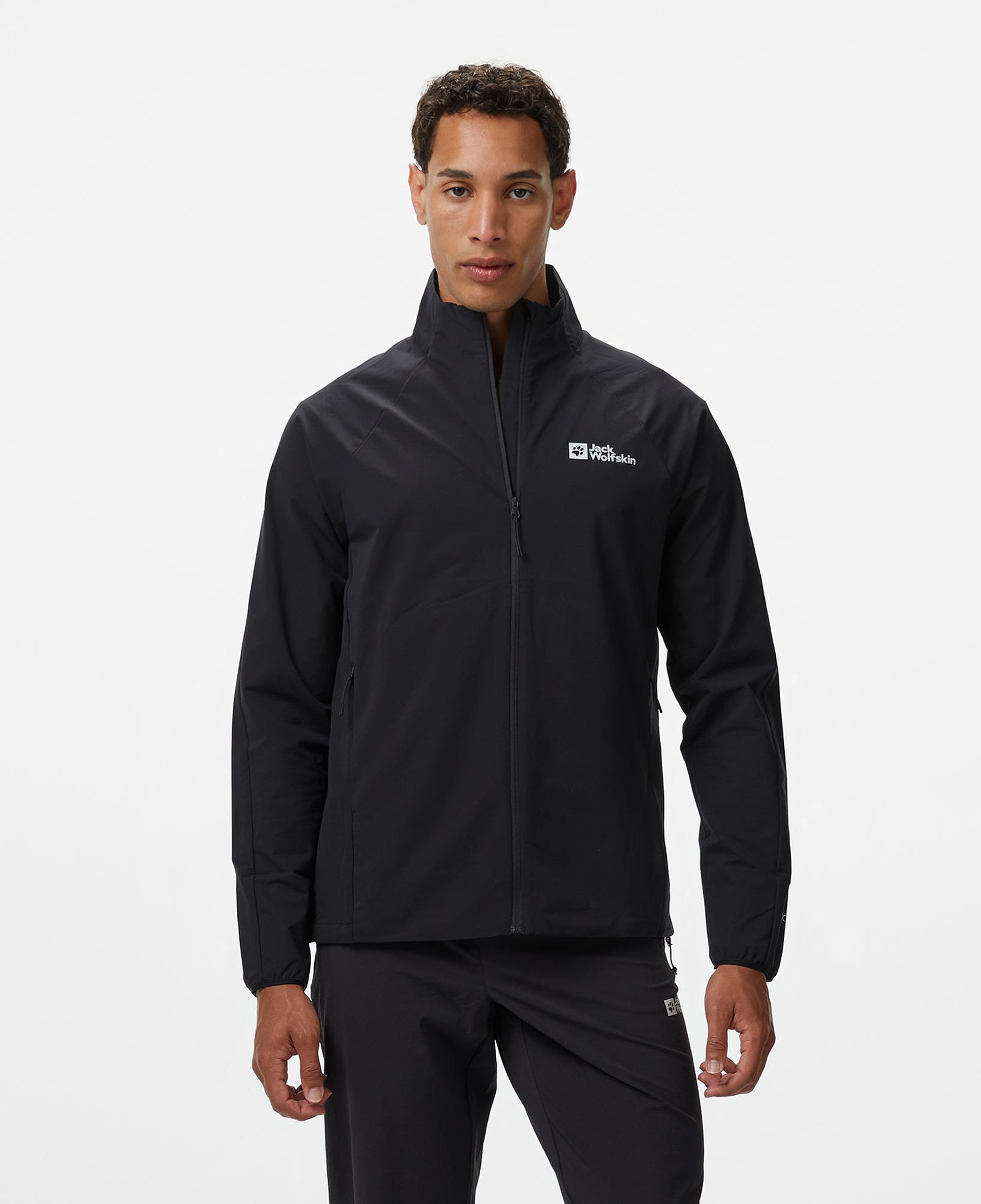 Jack Wolfskin Prelight Stride Erkek Siyah Ceket