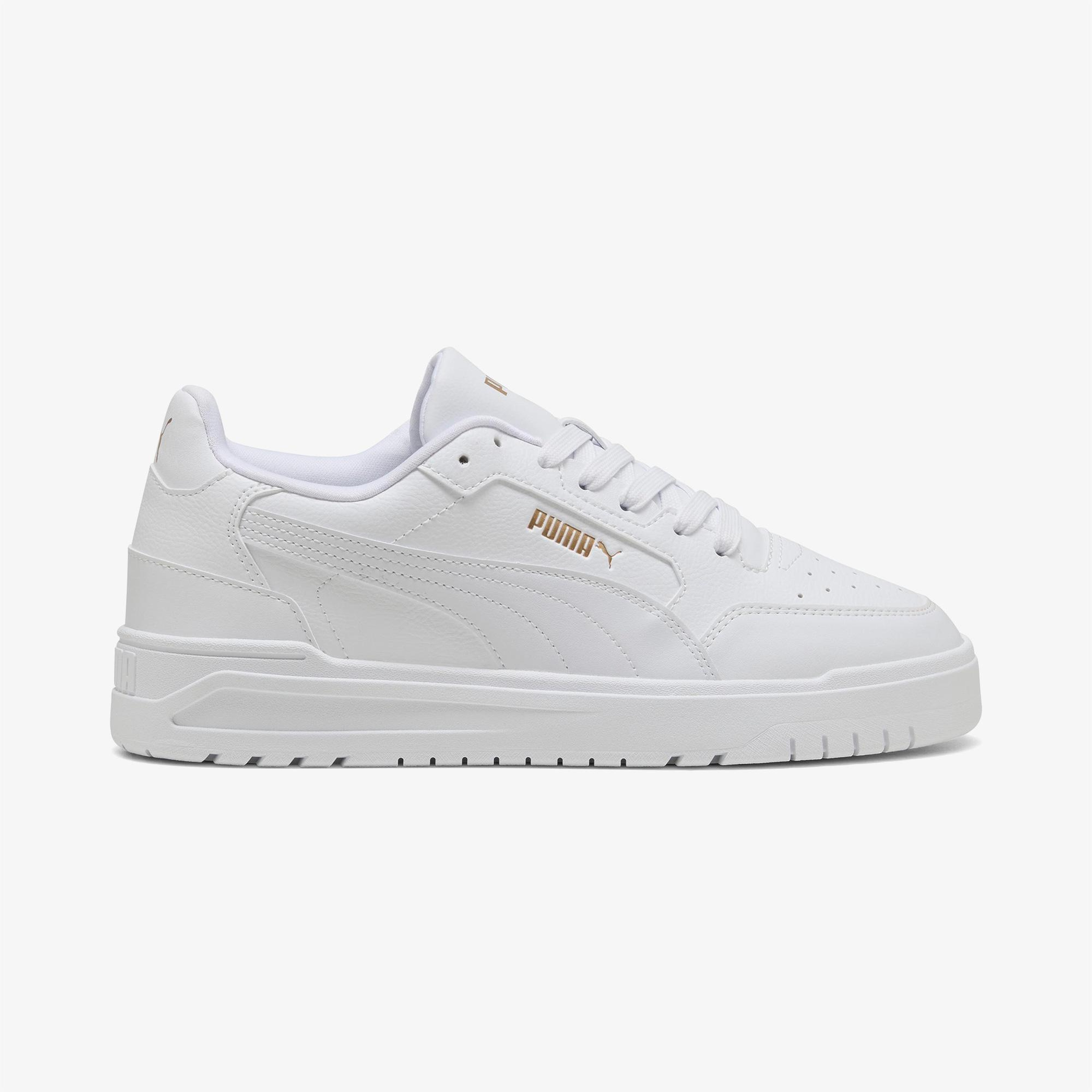 Puma Shuffle Downtown Erkek Beyaz Spor Ayakkabı