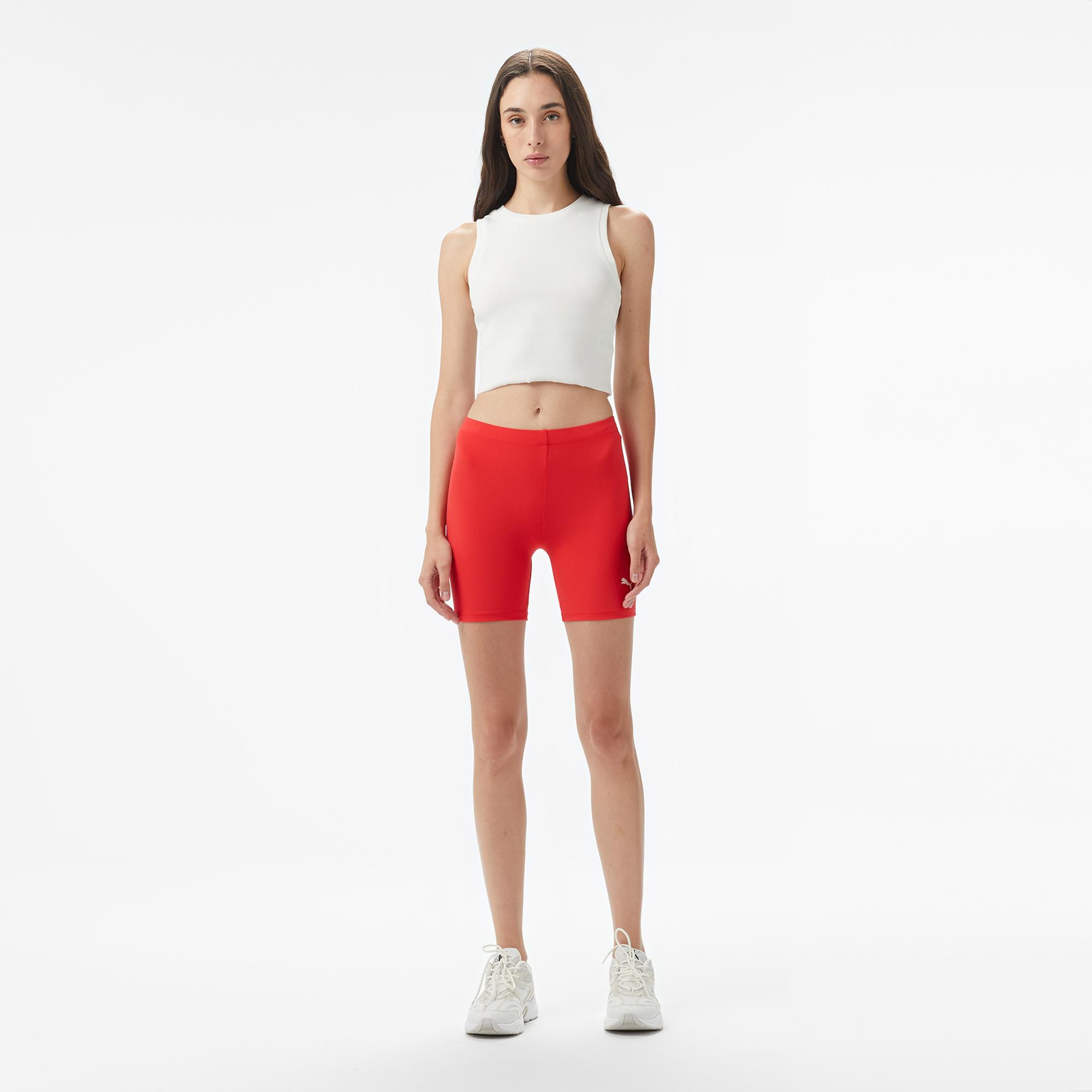 Puma Volleyball Match Tight L Kadın Kırmızı Tayt