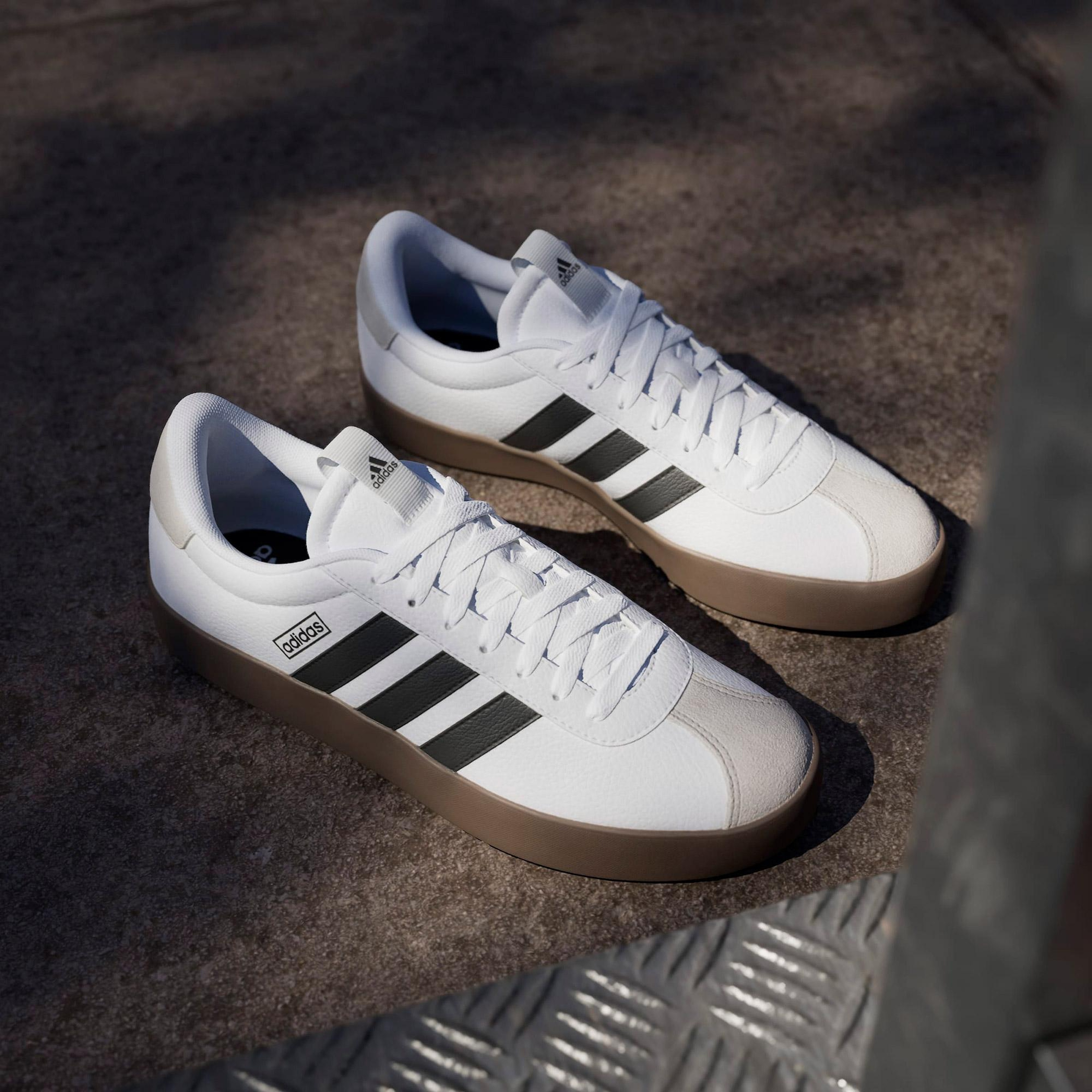 adidas VL Court 3.0 Erkek Beyaz Spor Ayakkabı