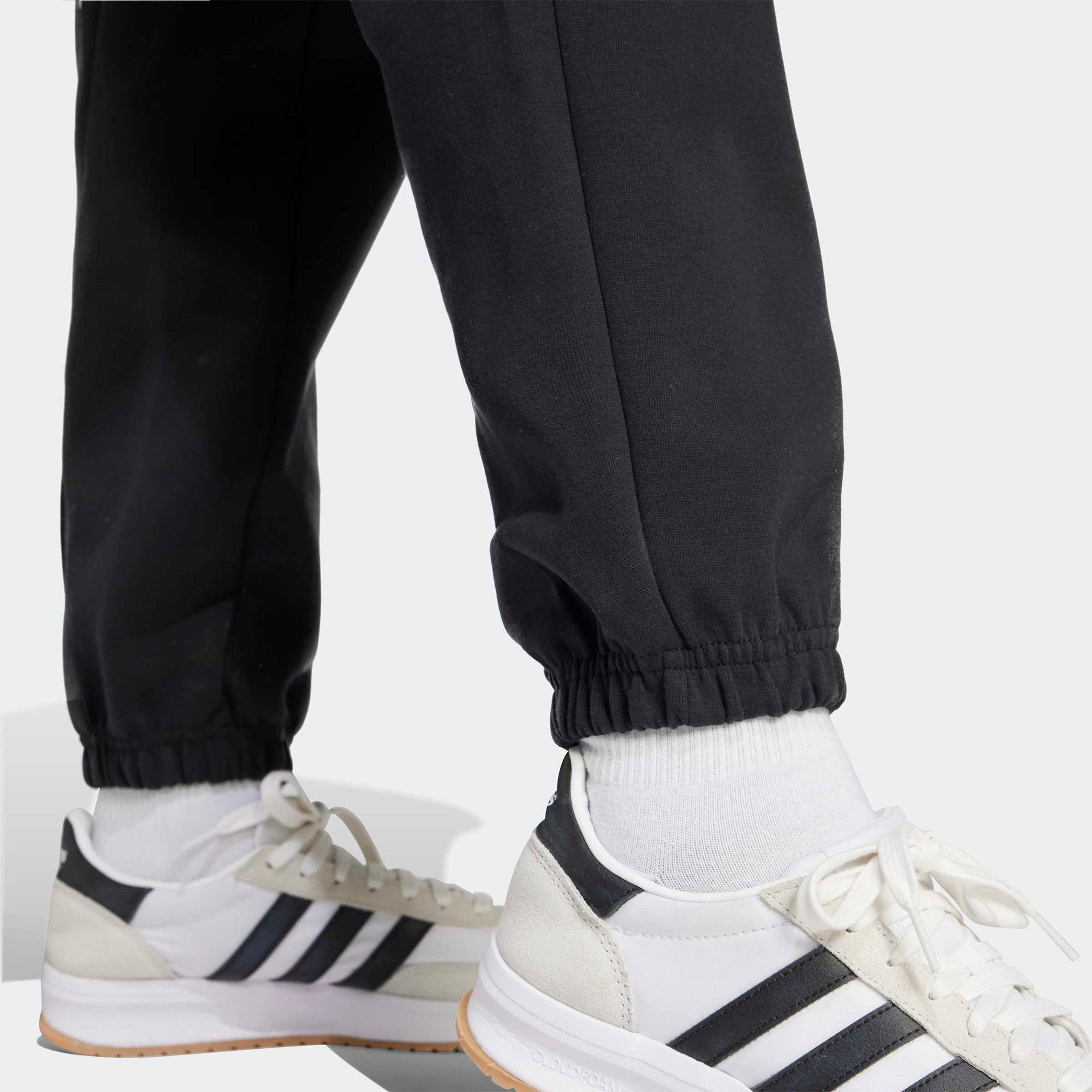 adidas Future icons Small Logo Kadın Siyah Antrenman Eşofman Altı