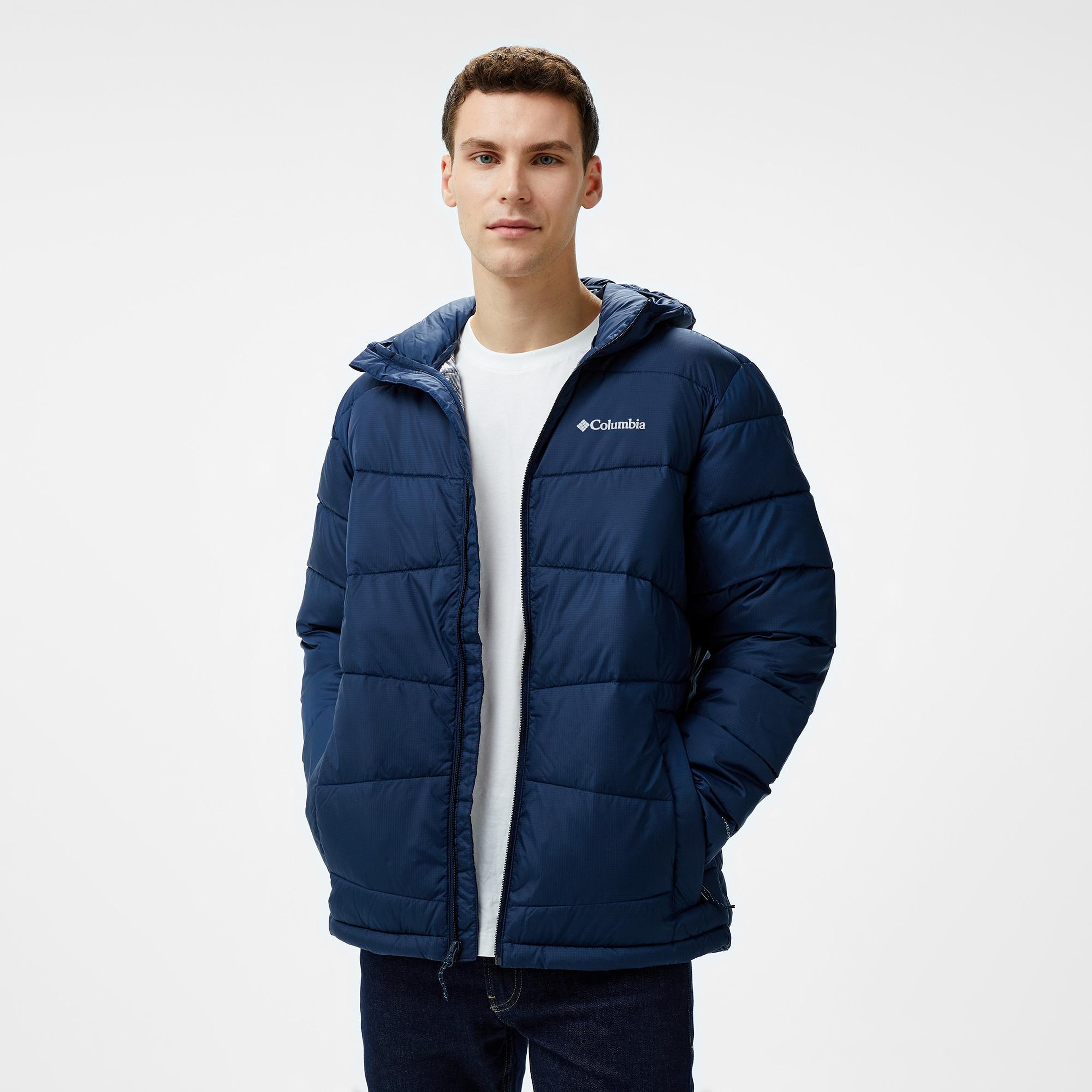 Columbia Fivemile Butte Hooded Erkek Lacivert Mont